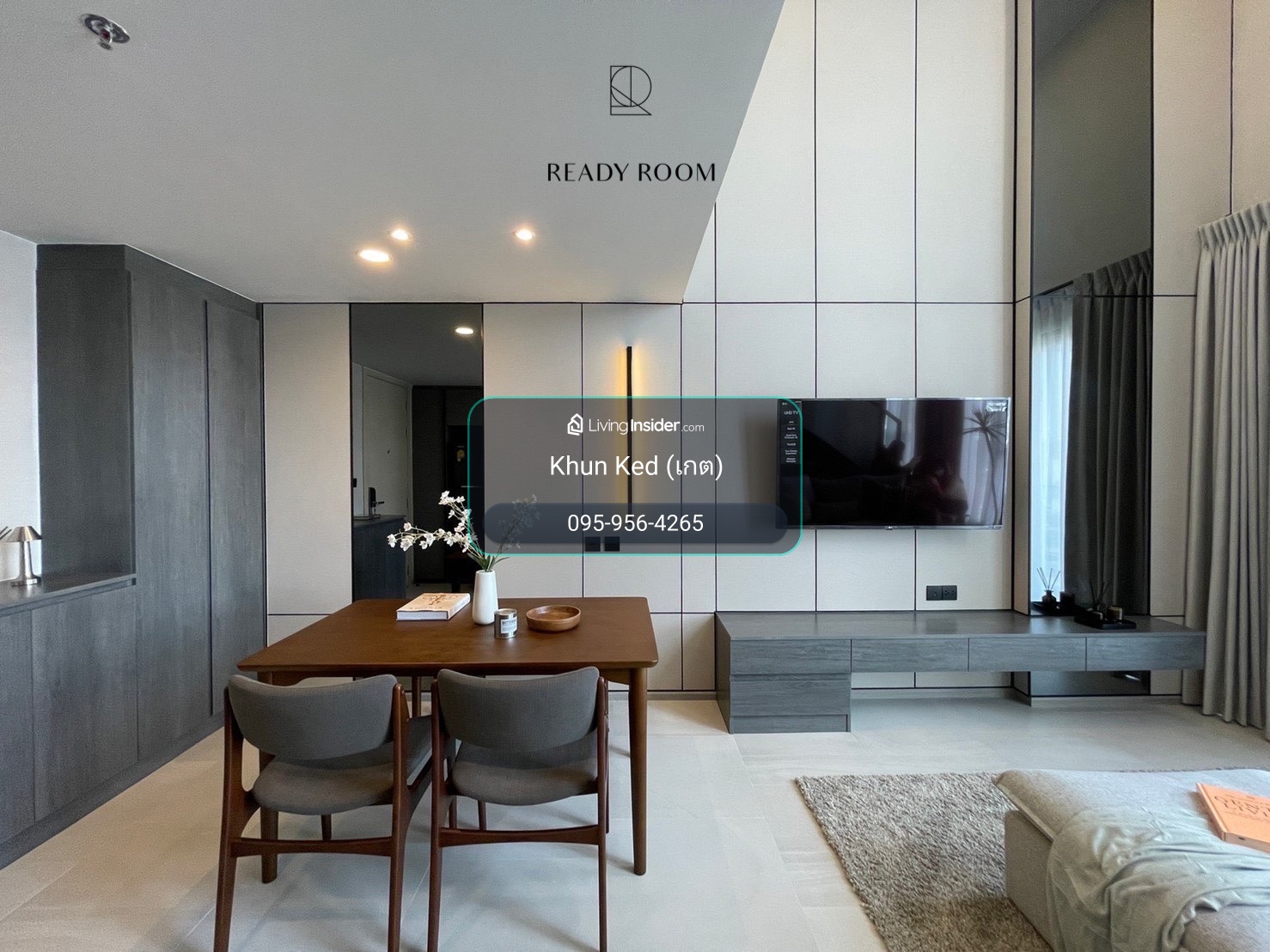 🟢 (FOR RENT)  Cooper Siam, Duplex  Unit 51.5 sq m, - Fully furnished  ⎯ 🚆 BTS National Stadium Station – รูปที่ 4