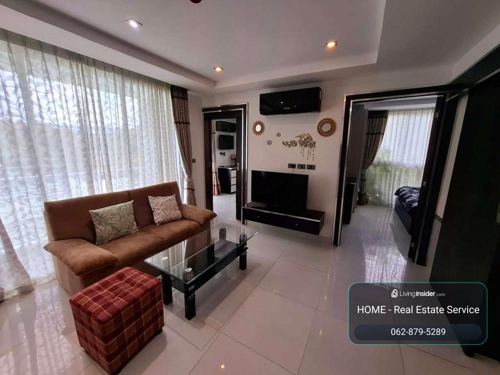 Serenity Wongamat / 2 Bedrooms (SALE WITH TENANT), เซเรนิตี้ วงศ์อมาตย์ / 2 ห้องนอน (ขายพร้อมผู้เช่า) KP213 – รูปที่ 2