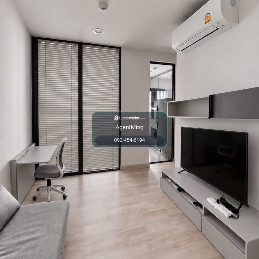 ‼️Central area 30 floors📍For rent Niche Pride Taopoon–Interchange🔅Beautiful room, best price 14,000฿ – รูปที่ 4