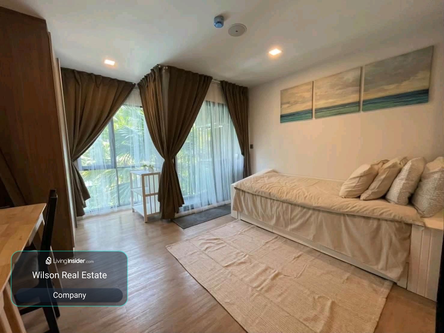 🏙️ ให้เช่า 𝗞𝗔𝗩𝗘 𝗧𝗢𝗪𝗡 𝗦𝗛𝗜𝗙𝗧 | วิวสระ 🌊🌴 | ตึก D ชั้น 3 | 27 ตร.ม. | ห้องไพรเวท ร่มรื่น | พร้อมเข้าอยู่ – รูปที่ 3