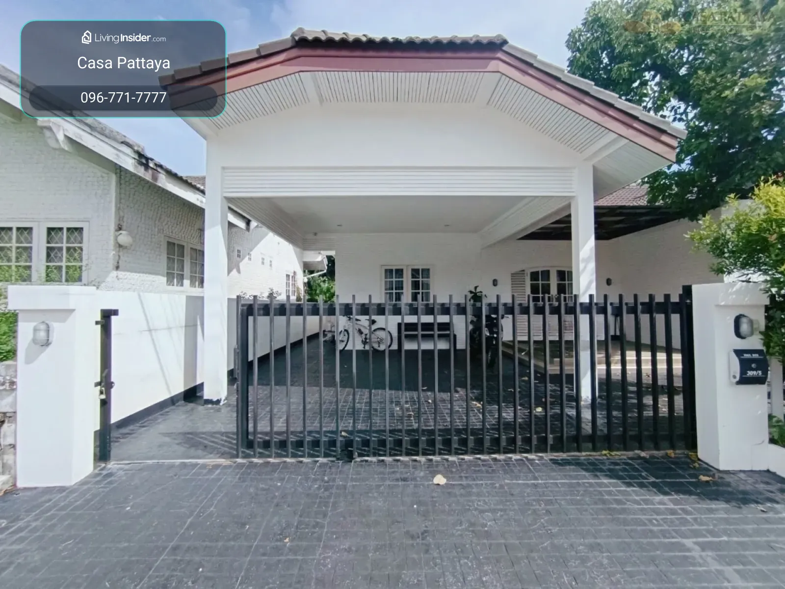 ขายและให้เช่าบ้านเดี่ย หมู่บ้านจอมเทียนคอนโดเทล – รูปที่ 2