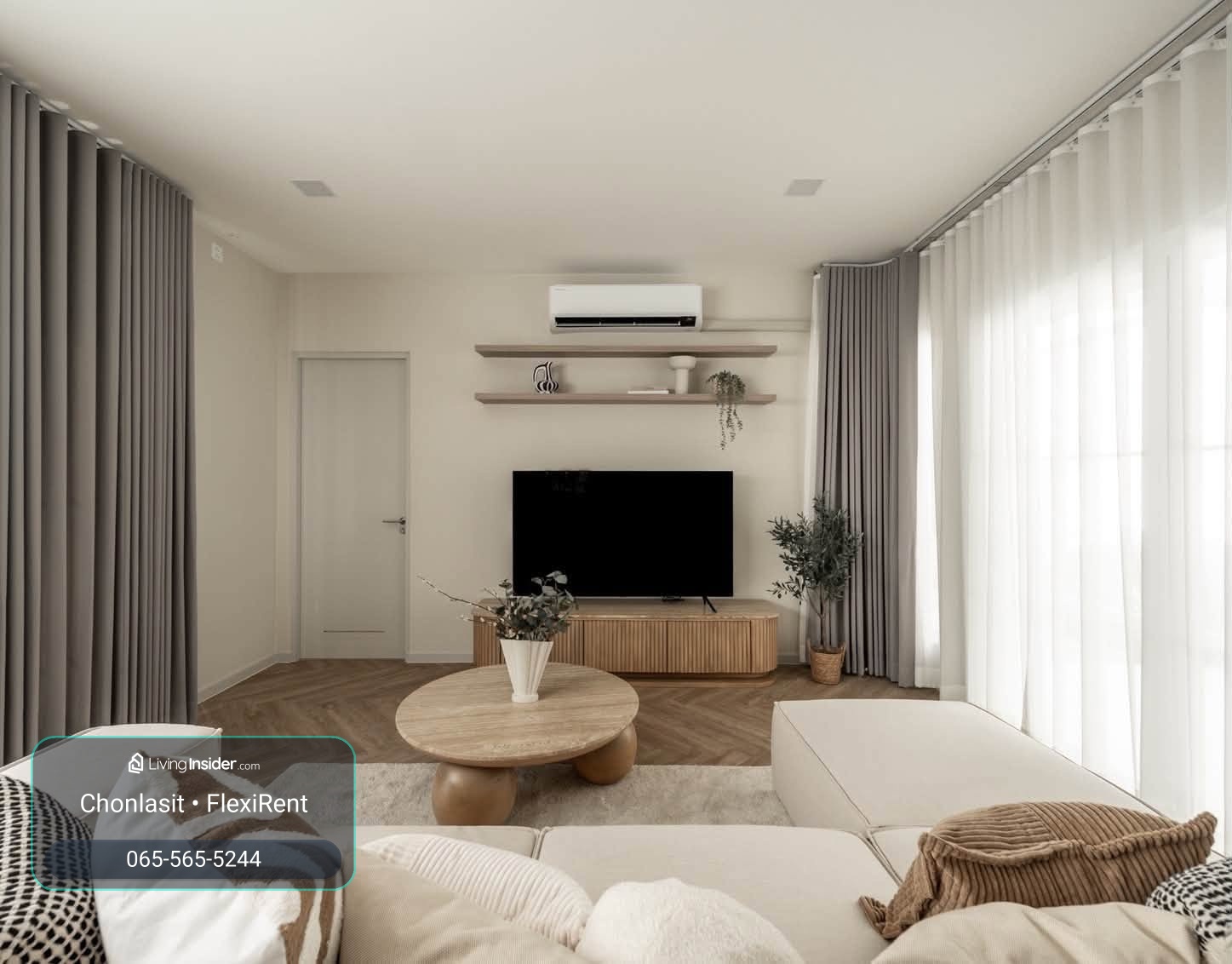 🏡 For rent, corner detached house, beautiful plot, garden front, lake view ✨ Villaggio 3 Srinakarin-Bangna – รูปที่ 3