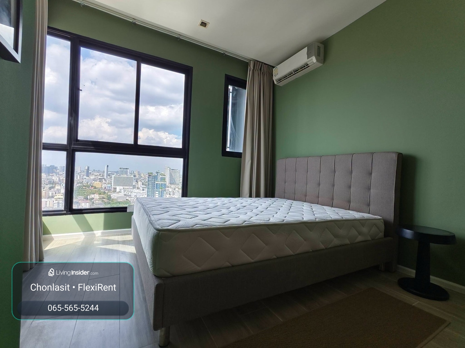 Quinn Condo Ratchada 17 — ห้องมุม ชั้น 26 – รูปที่ 2
