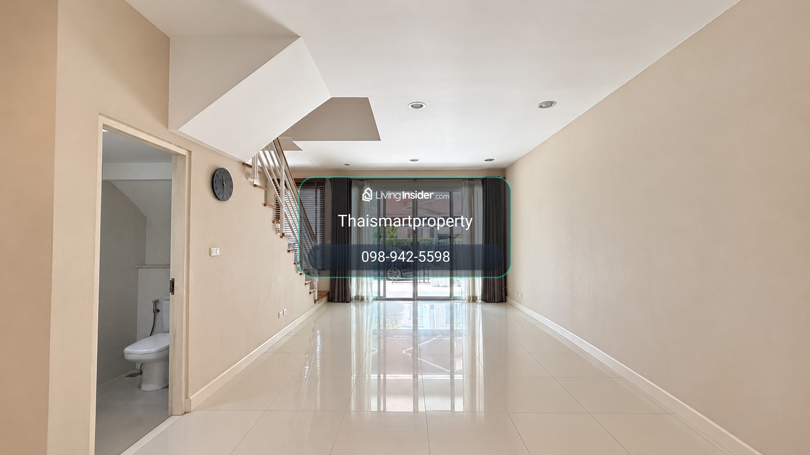 3-story townhome, Baan Klang Muang Kaset-Nawamin, Soi Nawamin 70, near Fashion Island, 3.59 million baht. – รูปที่ 3