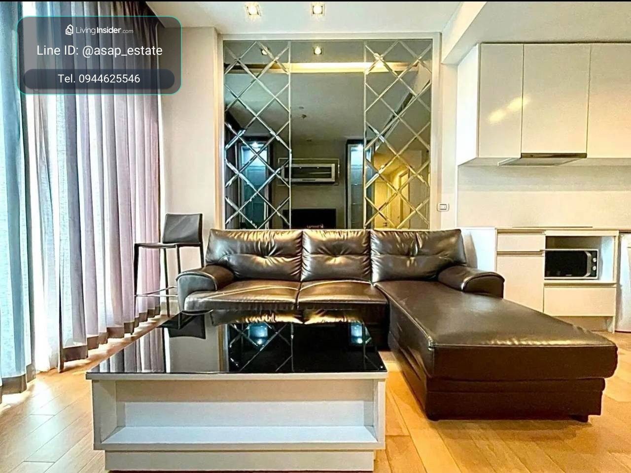 ให้เช่า “ห้องมุมชั้น 36 วิวสวนจตุจักร 180°  EQUINOX PHAHOL-VIBHA ในราคา 40,000 บาท”  – รูปที่ 2