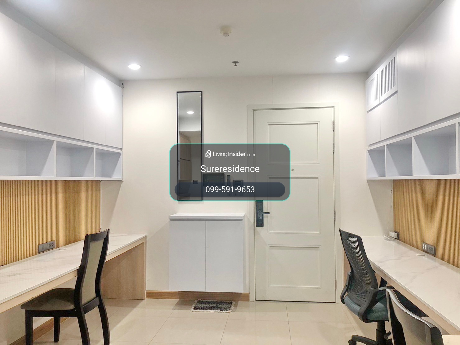 4123♛Condo for rent 1 bedroom♙Supalai Wellington 2♜MRT Cultural Center∞099-5919653,065-9423251🜲Line@sureresidence – รูปที่ 4