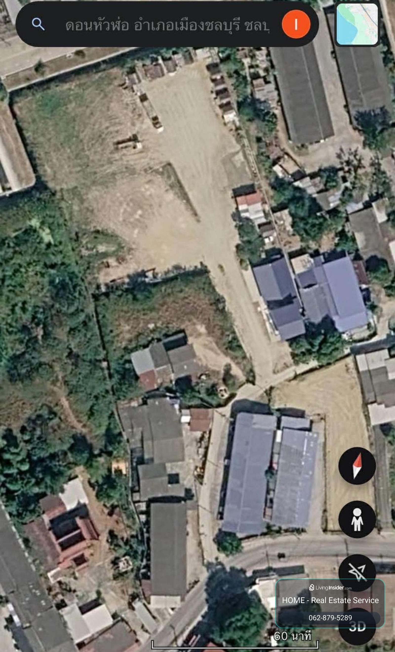 Land adjacent to Amata Industrial Estate, Don Hua Lo Subdistrict, Mueang Chonburi District. / 59.3 Square Wa (FOR SALE) NANN032 – รูปที่ 4