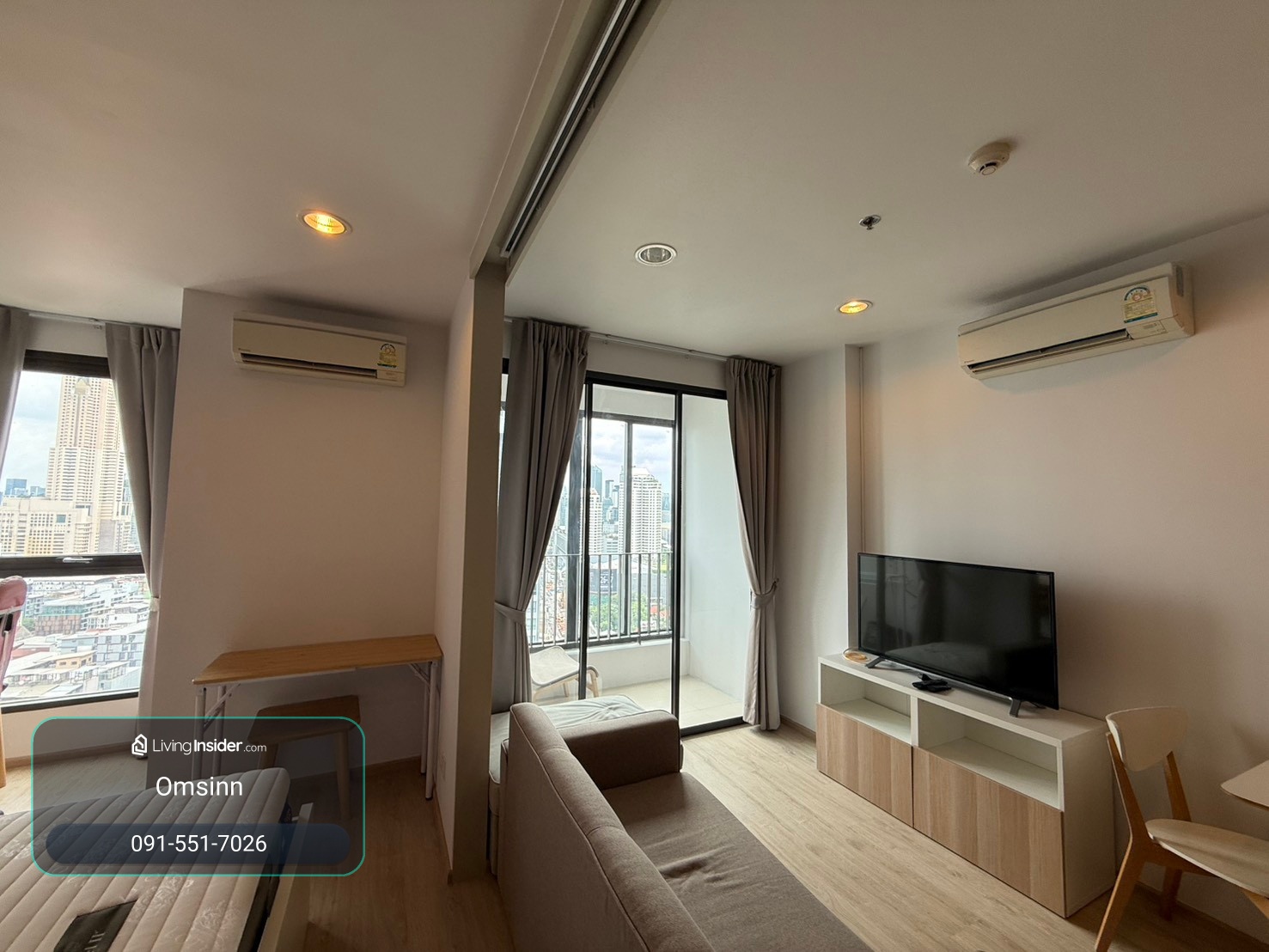 IDEO Q RATCHATHEWI | 35 SQ.M. | 26TH FLOOR | 18,000 THB/MONTH – รูปที่ 3