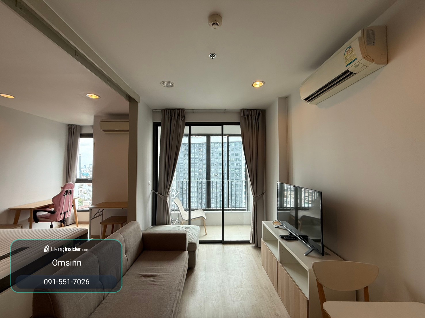 IDEO Q RATCHATHEWI | 35 SQ.M. | 26TH FLOOR | 18,000 THB/MONTH – รูปที่ 2
