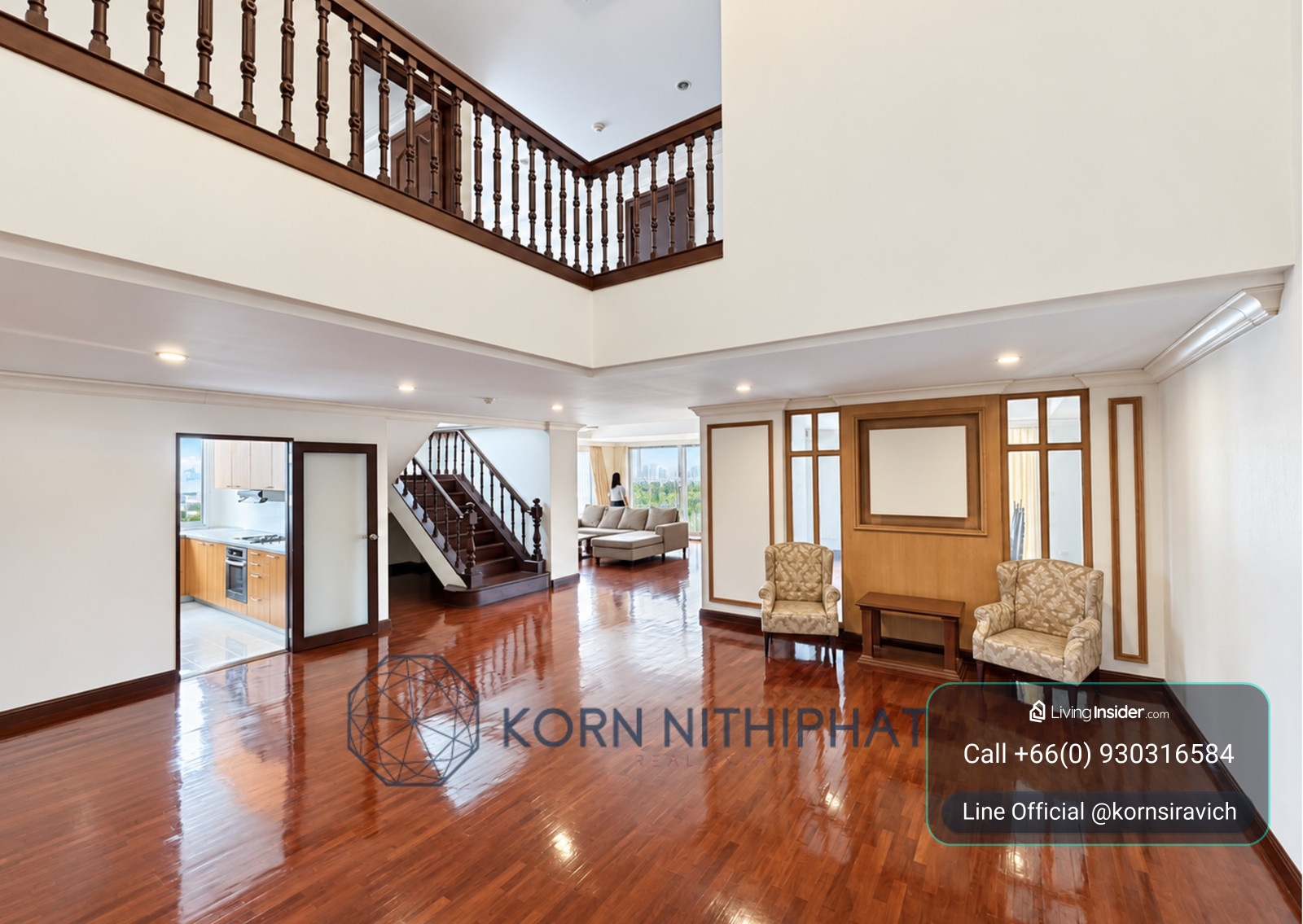 For Rent Pets Friendly Duplex Apartment in Ploen Chit - Chidlom near 540 Meters to BTS Sky Train – รูปที่ 3