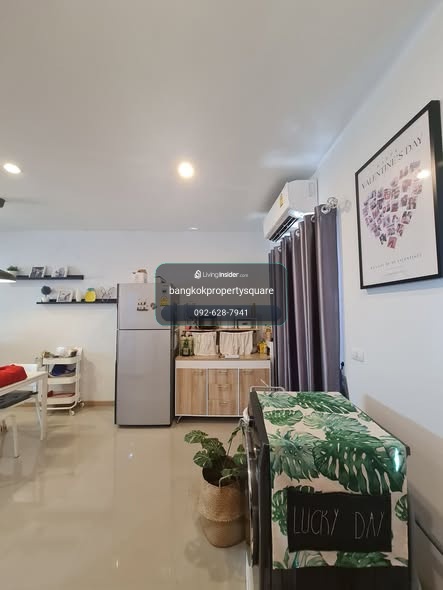 🏡 ให้เช่า ทาวน์โฮมหรู 2 ชั้น Time Home สวนหลวง-อ่อนนุช 3นอน 2น้ำ เฟอร์นิเจอร์ครบ พร้อมเข้าอยู่! – รูปที่ 3
