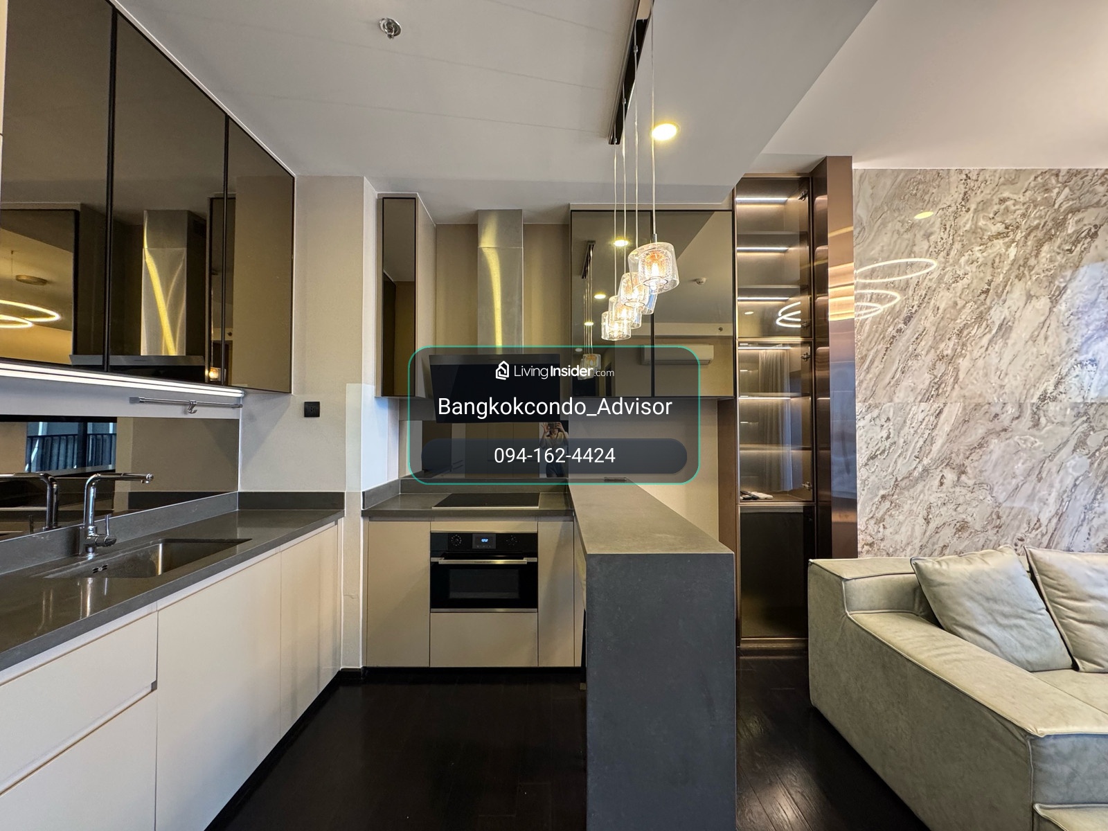 Park Origin Thonglor 2 ห้องนอน ขายขาดทุน 16.5ล้าน!! ☎️โทรด่วน: 094-162-4424 – รูปที่ 3