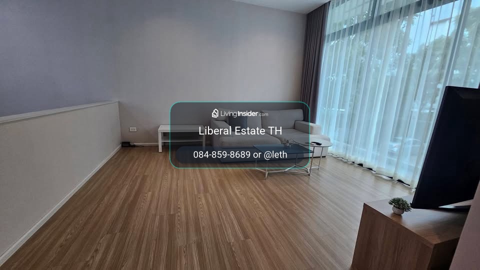 LTHC16152 - Corner Townhome for Rent Srinakarin–Rama 9 | Nirvana Define | 230 sq.m. | 3 Beds 4 Baths | 65K/month | ทาวน์โฮมมุมให้เช่า ศรีนครินทร์–พระราม 9 – รูปที่ 2