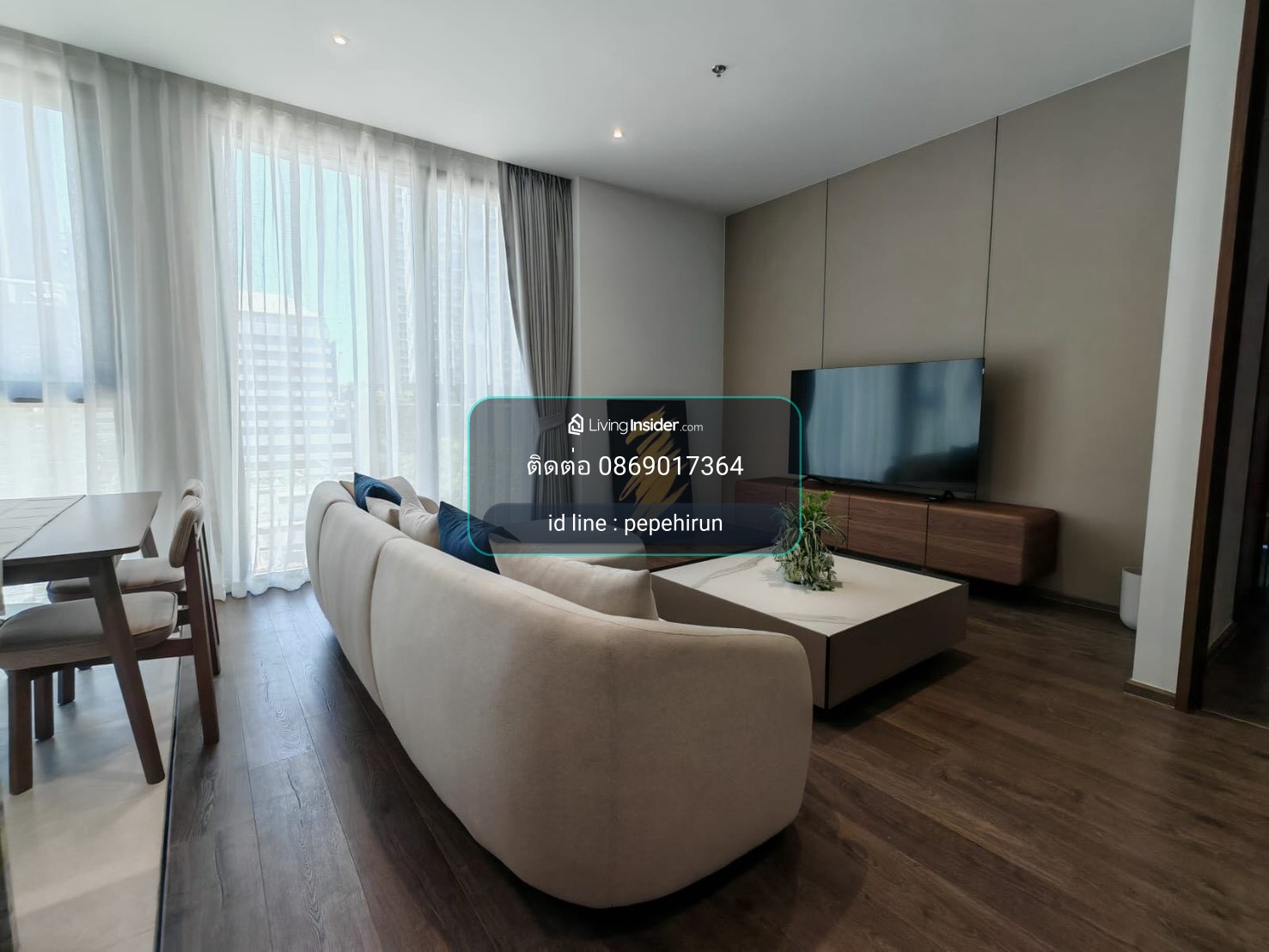 For Rent 2 ห้องนอน ขนาดใหญ่ Romm Convent พร้อมเฟอร์ ติดต่อ 0869017364 – รูปที่ 2