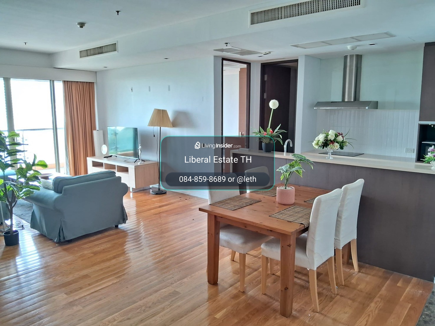 LTHC16153 - Lake View Condo for Rent Asoke | The Lake | 110 sq.m. | 2 Beds 2 Baths | BTS Asoke | 70K/month | คอนโดวิวทะเลสาบให้เช่า อโศก – รูปที่ 2