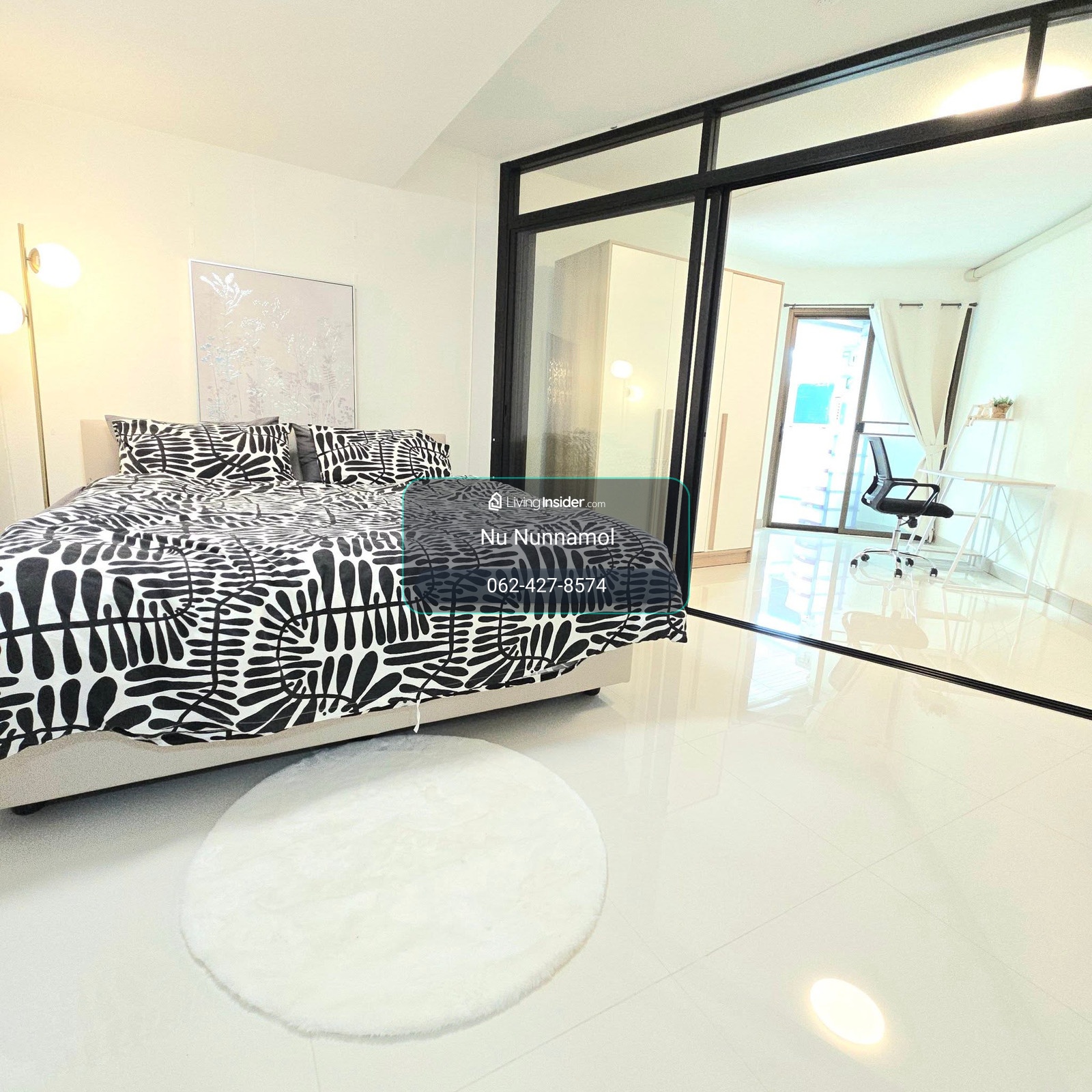 𝟳𝟬𝘀𝗾.𝗺 𝙋𝙎𝙏 𝘾𝙤𝙣𝙙𝙤 𝙏𝙤𝙬𝙚𝙧1 1 Bedroom, 2 Bathrooms 10th floor – รูปที่ 4