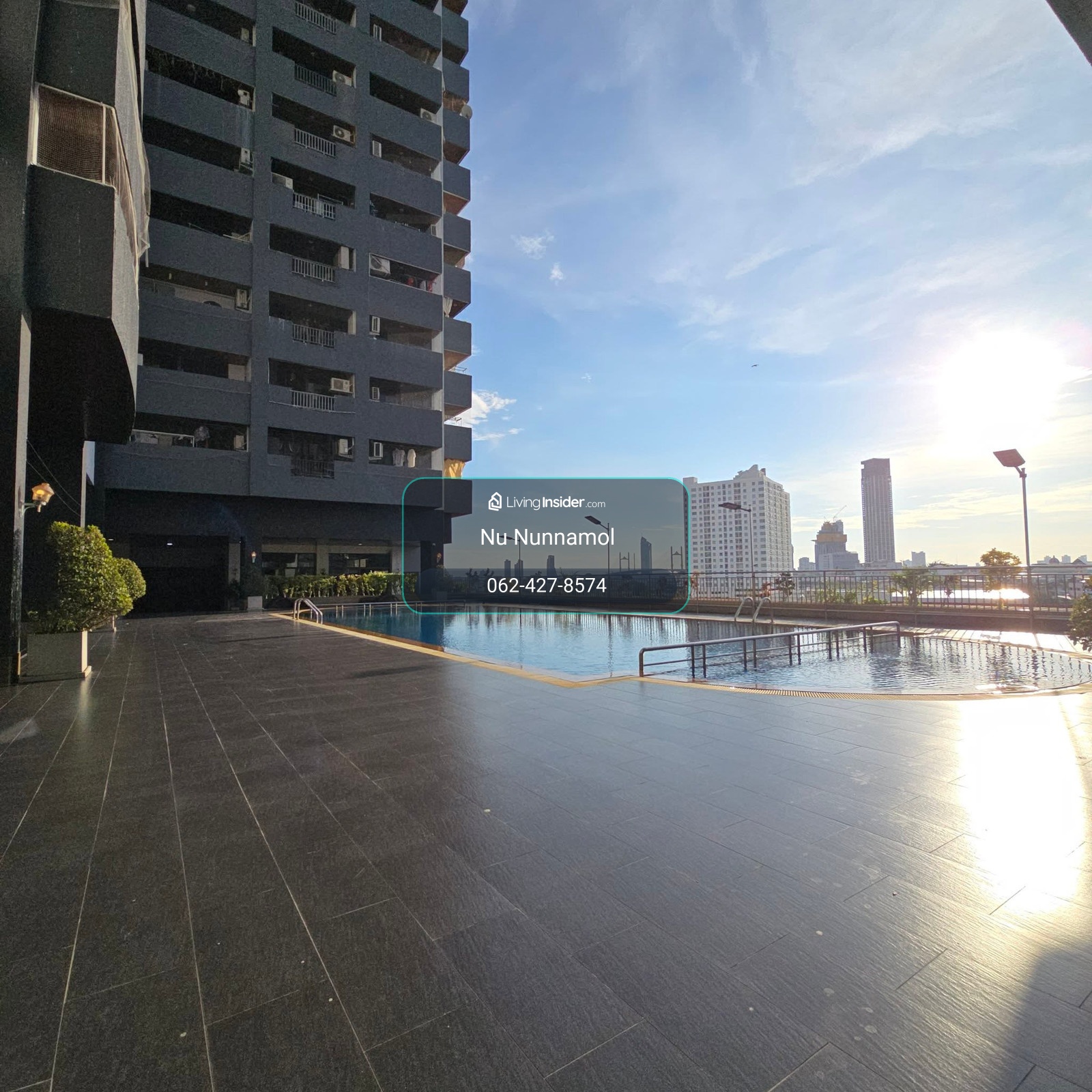 𝟳𝟬𝘀𝗾.𝗺 𝙋𝙎𝙏 𝘾𝙤𝙣𝙙𝙤 𝙏𝙤𝙬𝙚𝙧1 1 Bedroom, 2 Bathrooms 10th floor – รูปที่ 3