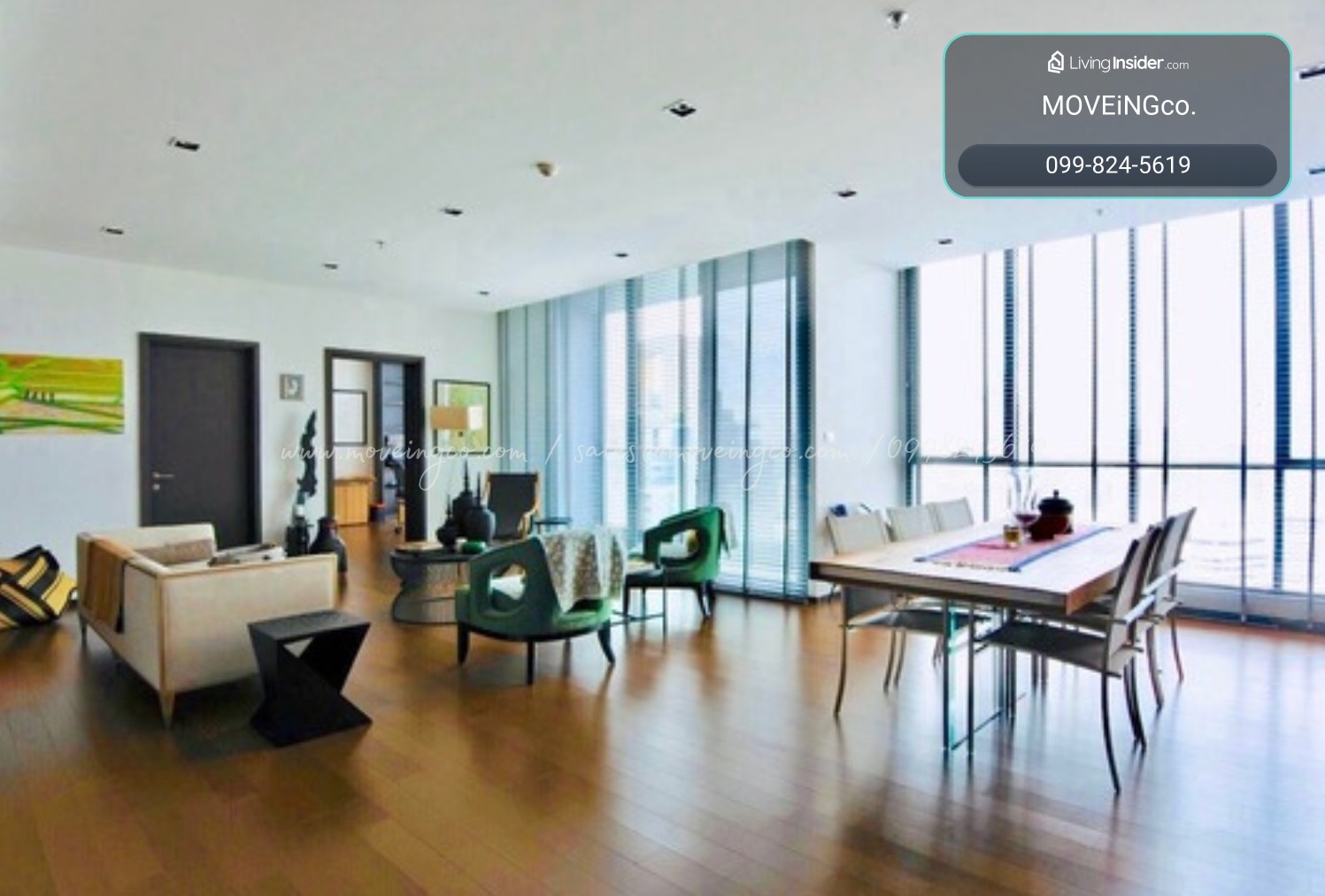 Luxury Duplex Penthouse, High floor, City view, 3-Bedroom, 1 working room – รูปที่ 4