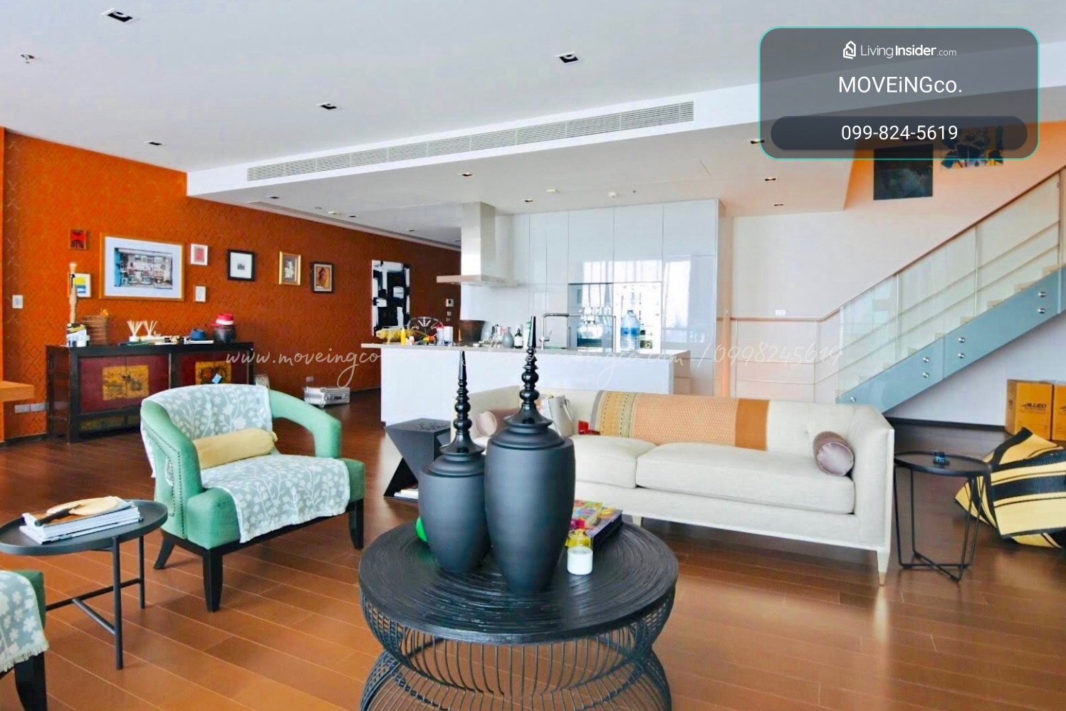 Luxury Duplex Penthouse, High floor, City view, 3-Bedroom, 1 working room – รูปที่ 3