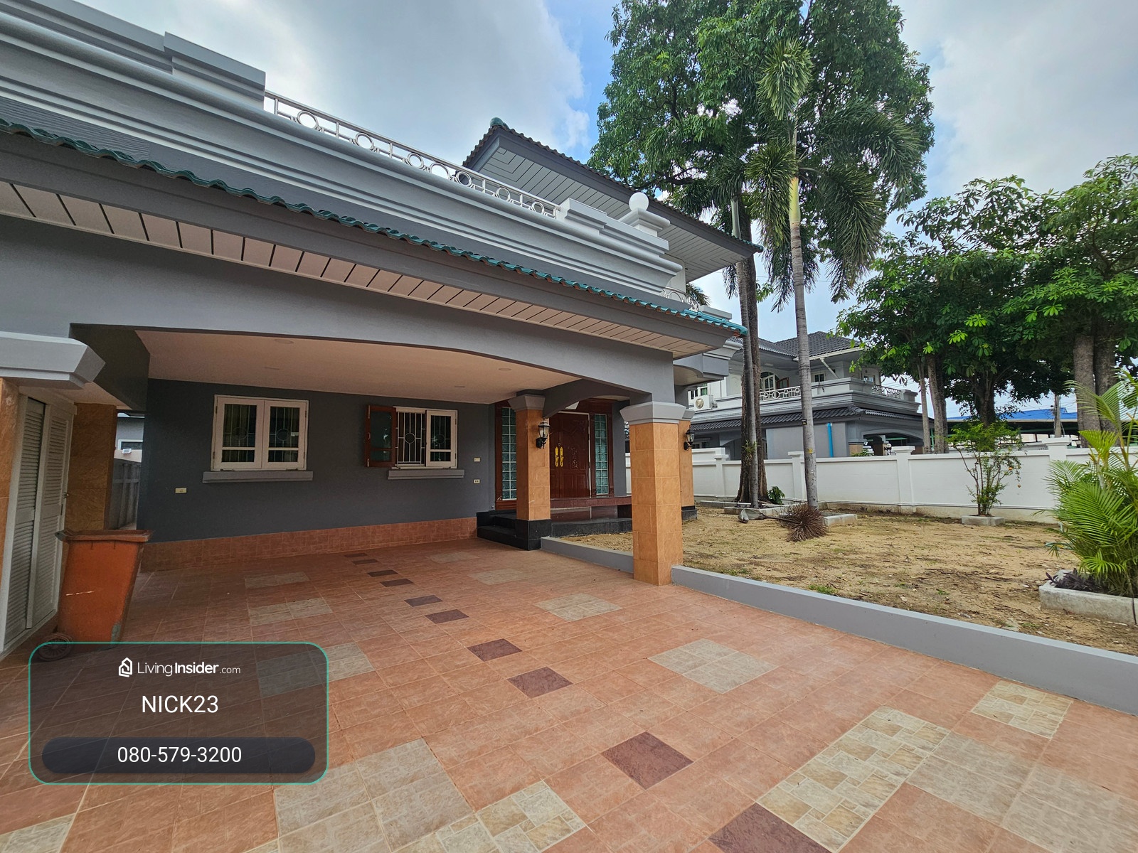 ขาย/เช่า!!! บ้านเดี่ยว 2 ชั้น พื้นที่ 120.9 ตร.วา @ หมู่บ้านสวนดอกไม้-ซ.บรมราชชนนี 105 เขตทวีวัฒนา, กรุงเทพฯ () – รูปที่ 3