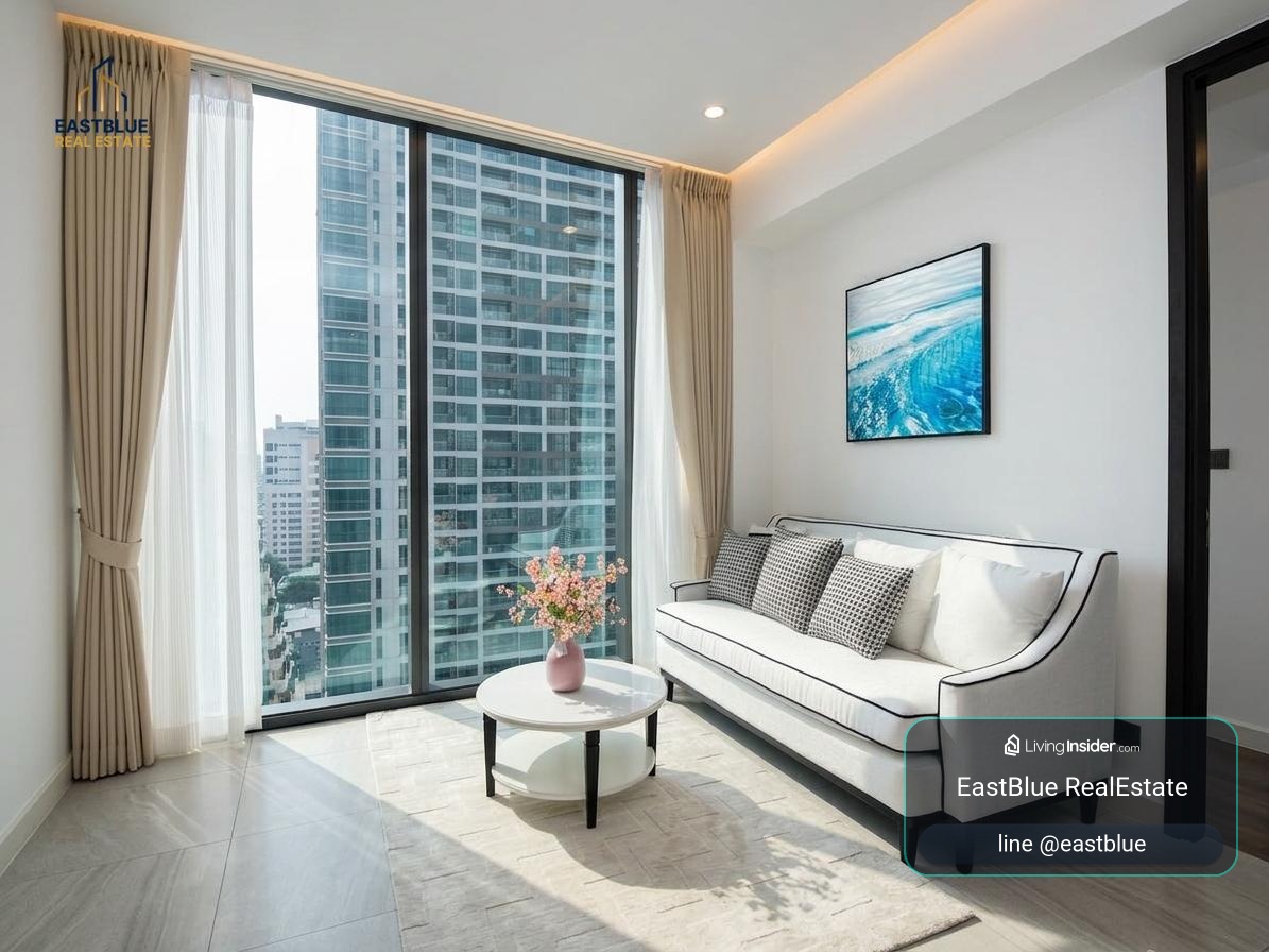 For Rent: Tait 12 1 Bed 49 sqm near BTS Surasak 55,000 THB/month – รูปที่ 2