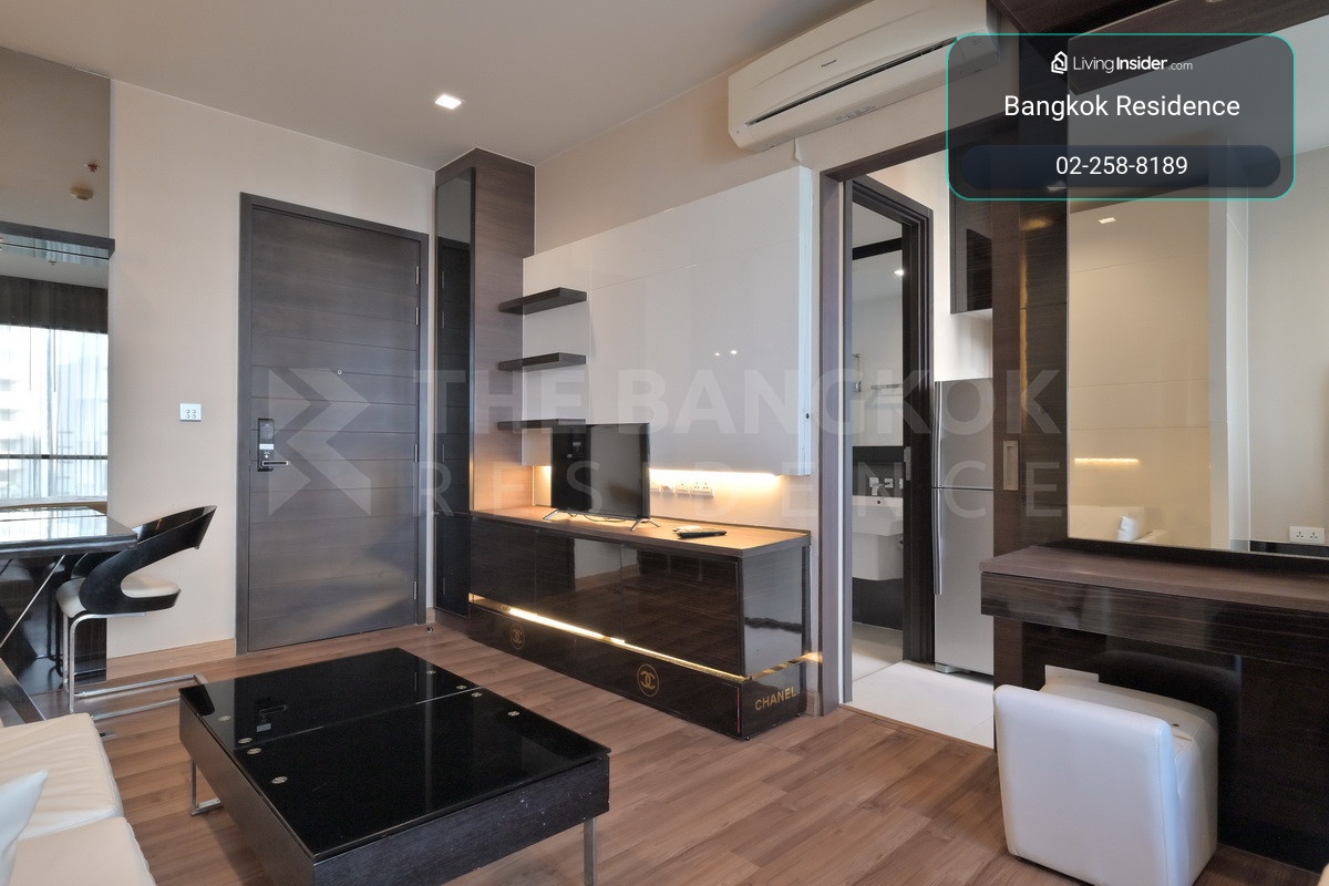 💎 For sale Ivy Ampio (Ivy Ampio) 1 bedroom, 8th floor, area 30 sq m, location Super Prime CBD Ratchada-Rama 9, next to the main road, near MRT Rama 9 [Light] – รูปที่ 3