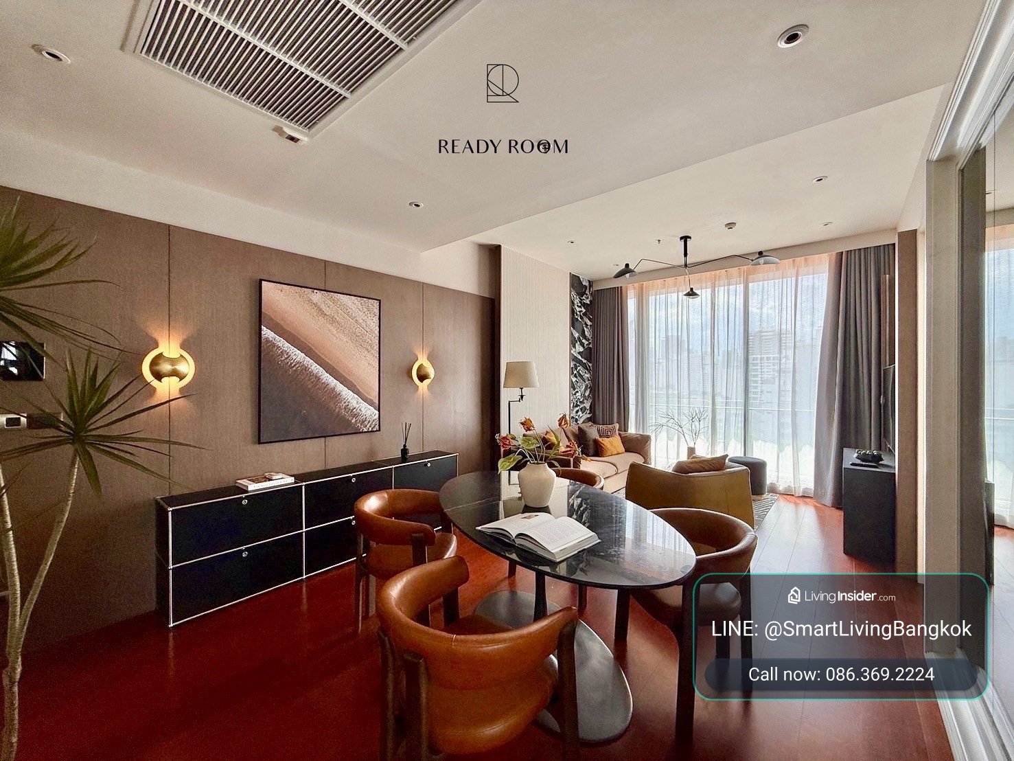 คอนโดหรู 2 ห้องนอนให้เช่าที่ Khun By  YOO ทองหล่อ ทำเลทอง – รูปที่ 2