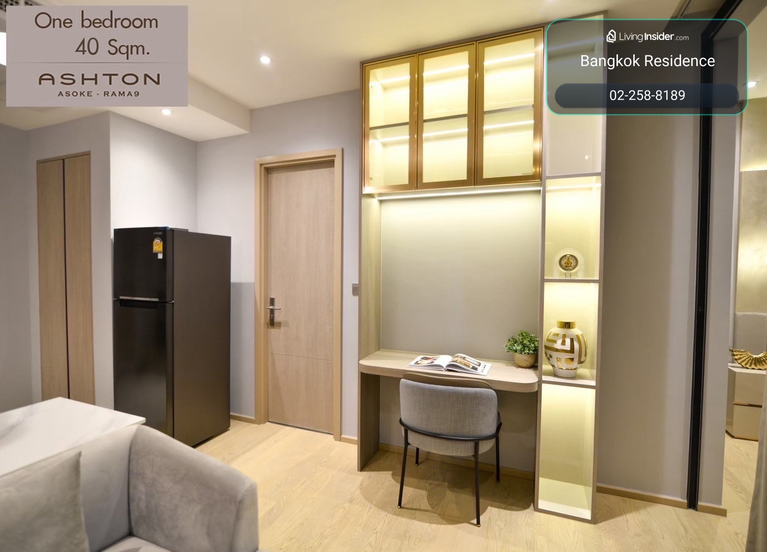 ✨ราคาดี Ashton Asoke Rama 9 | 1 Bedroom | ใกล้ MRT พระราม 9 | ห้องสวย พร้อมอยู่ by Rita – รูปที่ 3