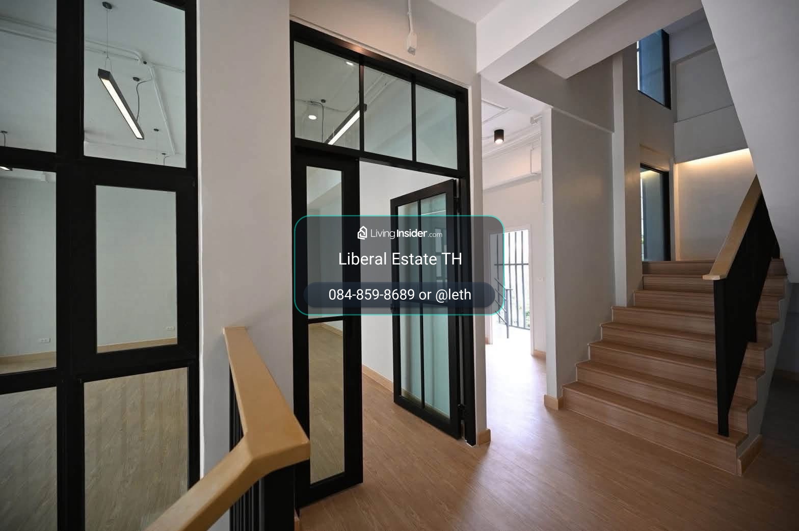 LTHC16158 - Nordic Style Home Office for Rent Huamak–Srigreetha | 500 sq.m. | 3 Beds 5 Baths | 9 Parking | 120K | โฮมออฟฟิศให้เช่า หัวหมาก–ศรีกรีฑา – รูปที่ 4