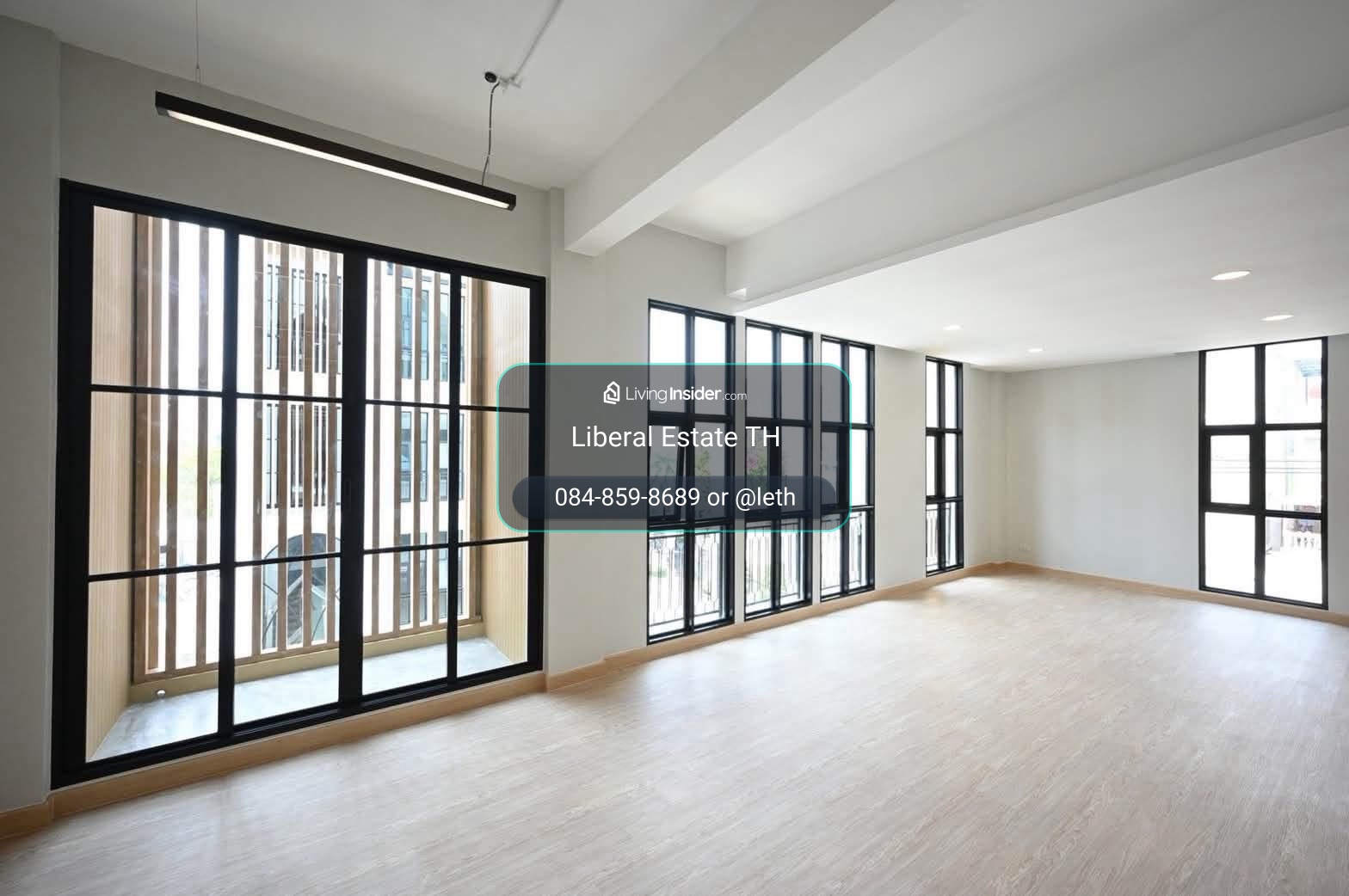 LTHC16158 - Nordic Style Home Office for Rent Huamak–Srigreetha | 500 sq.m. | 3 Beds 5 Baths | 9 Parking | 120K | โฮมออฟฟิศให้เช่า หัวหมาก–ศรีกรีฑา – รูปที่ 2