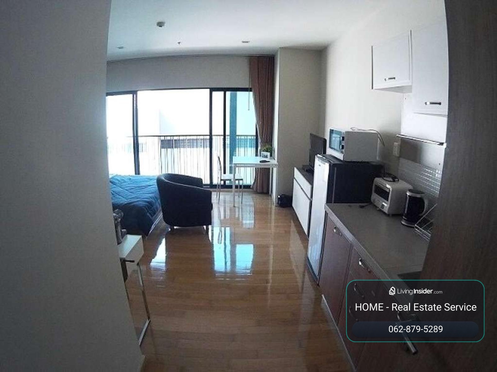 Noble Reveal / Studio (SALE WITH TENANT), โนเบิล รีวิล / ห้องสตูดิโอ (ขายพร้อมผู้เช่า) BENS070 – รูปที่ 4