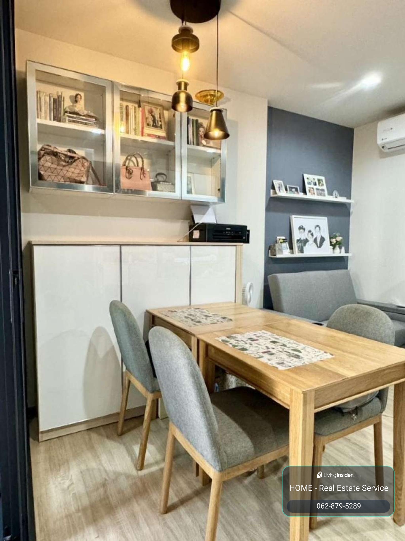 THE BASE Garden - Rama 9 / 1 Bedroom (SALE WITH TENANT) BENS093 – รูปที่ 3