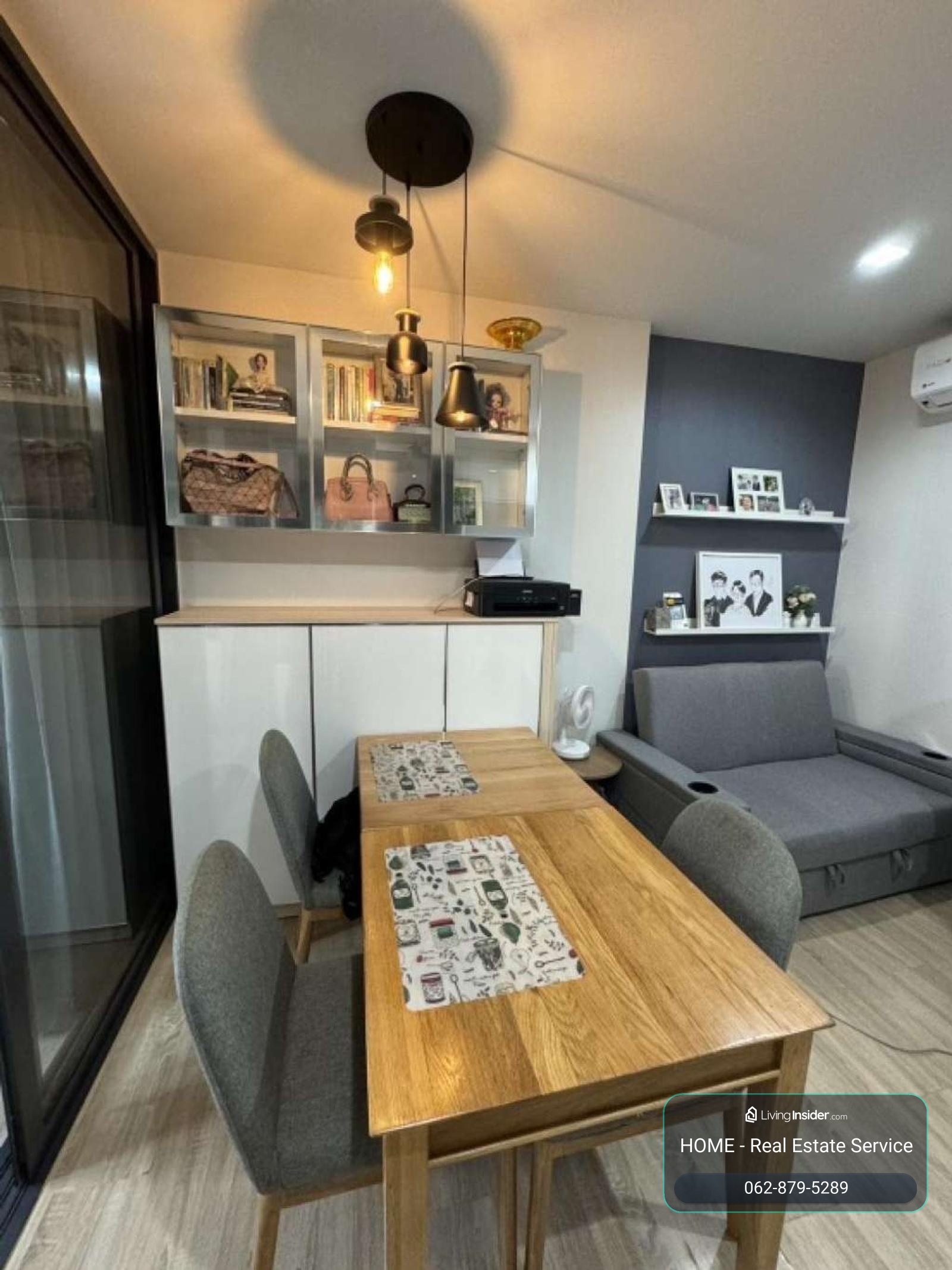 THE BASE Garden - Rama 9 / 1 Bedroom (SALE WITH TENANT) BENS093 – รูปที่ 2