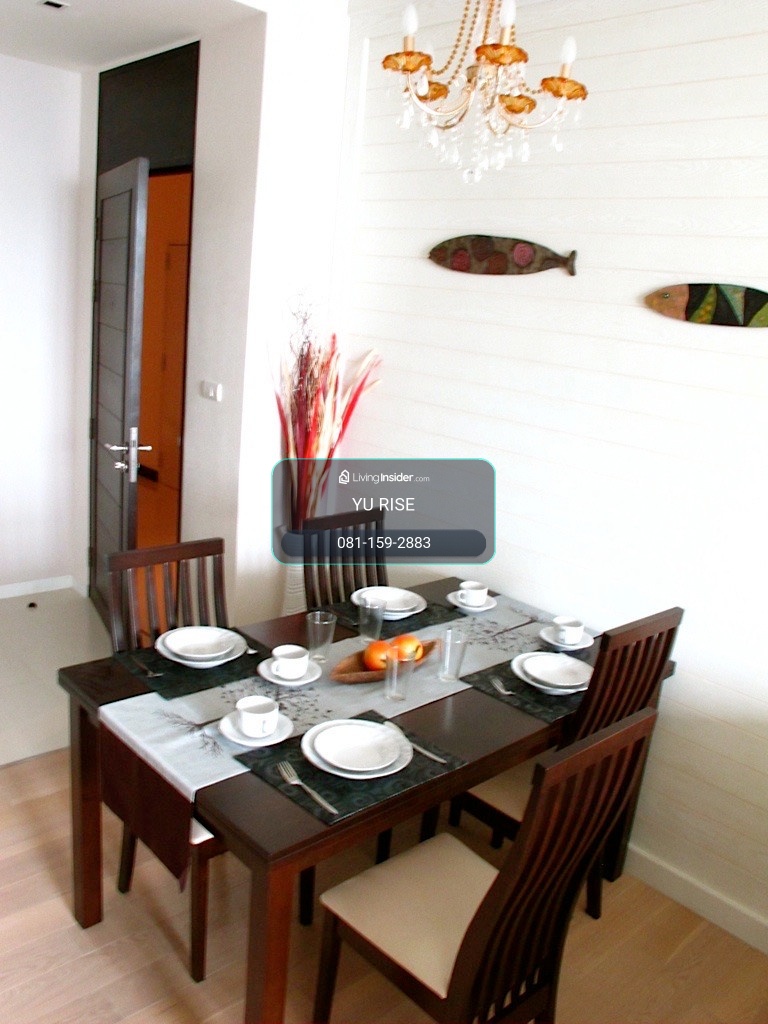 Eight Thonglor Residence 1 ห้องนอน 1 ห้องน้ำ สระว่ายน้ำ ฟิตเนส ซาวน่า ติดคอมมูนิตี้มอลล์ ใกล้ BTS ทองหล่อ – รูปที่ 3