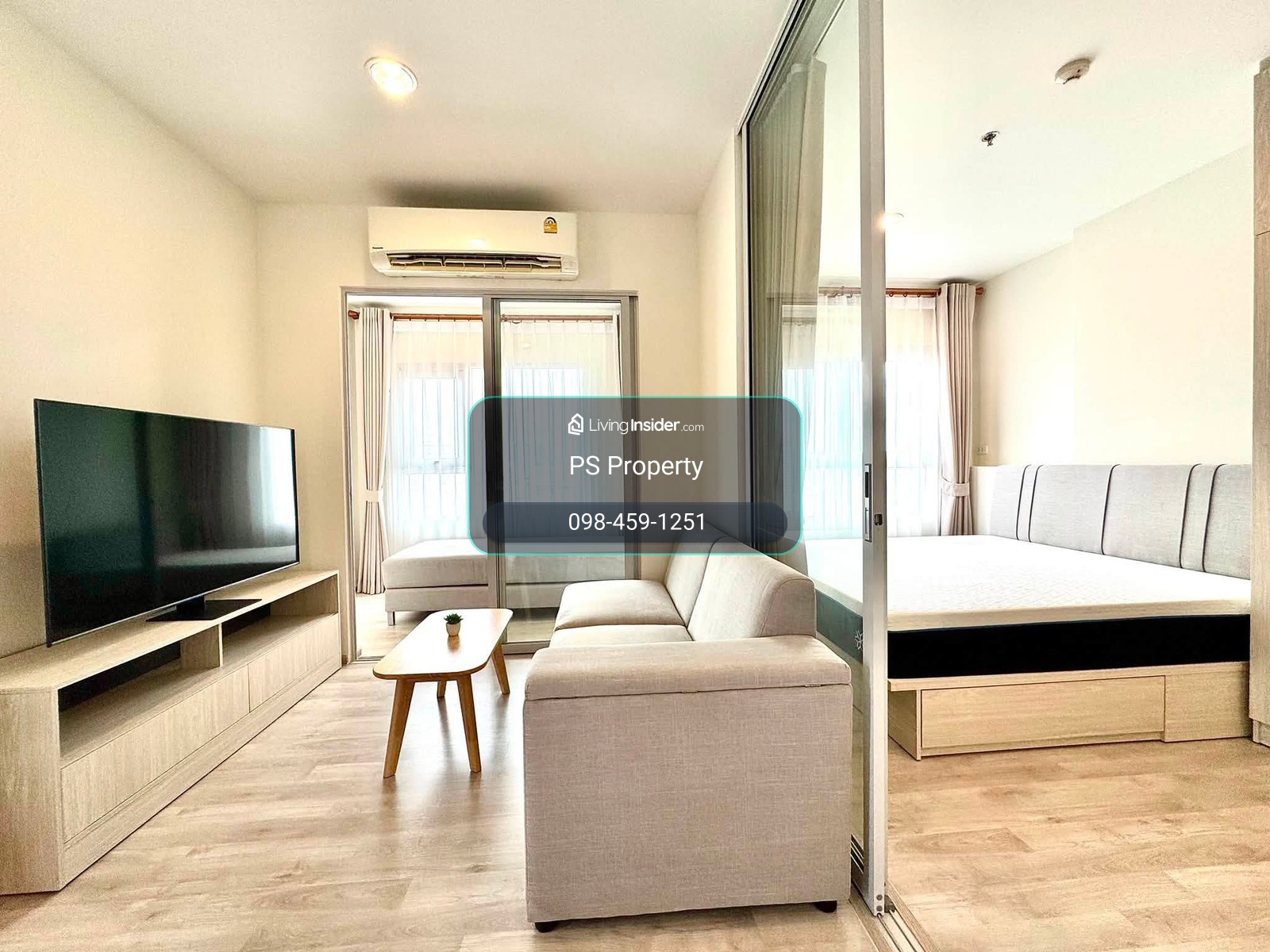 ให้เช่า 🔥 Niche Mono Ramkhamhaeng 🔥 เฟอร์นิเจอร์ และ เครื่องใช้ไฟฟ้าครบ ห้องมุม วิวสวย – รูปที่ 4