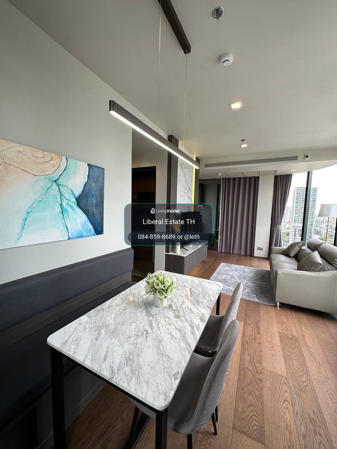 LTHC16161 - Luxury Condo for Rent Thonglor | Ideo Q Sukhumvit 36 | 65 sq.m. | 2 Beds 2 Baths | BTS Thonglor | 65K | คอนโดให้เช่า ทองหล่อ – รูปที่ 4