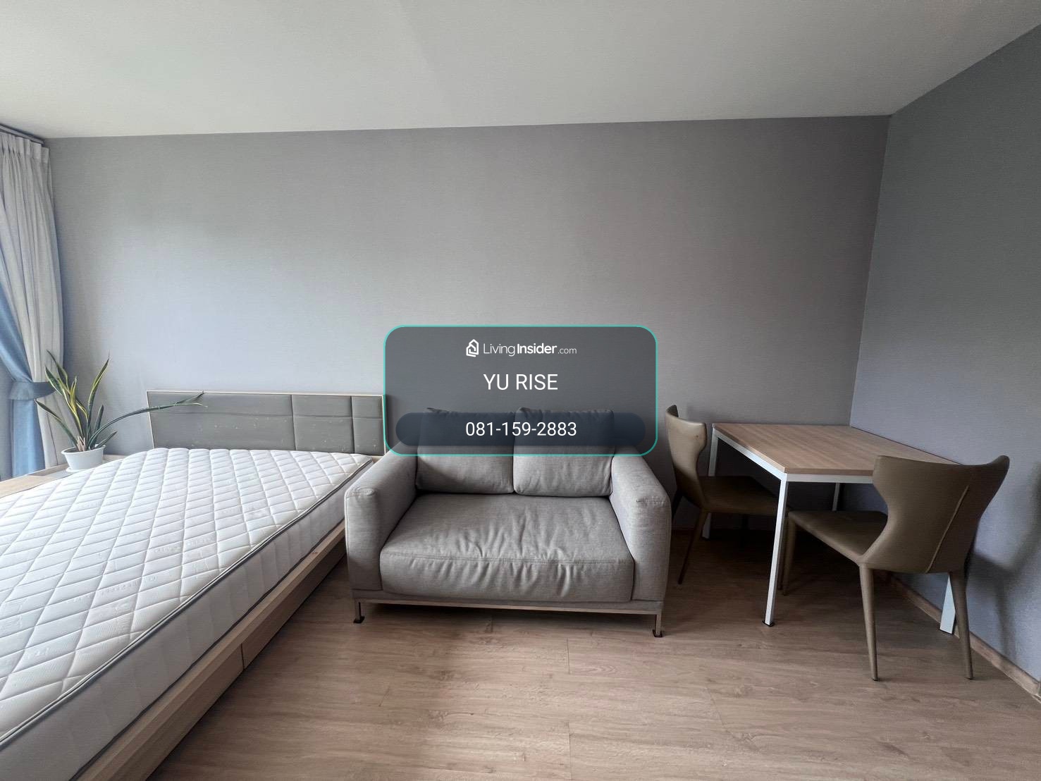 For rent, Ideo O2, 1 bedroom, 1 bathroom, large swimming pool, 3 zones, cycling lanes, relaxation park, near BTS Bangna. – รูปที่ 3