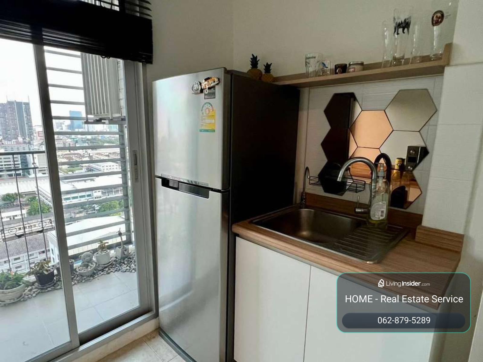 U Delight Ratchavibha / 1 Bedroom (SALE WITH TENANT), ยู ดีไลท์ รัชวิภา / 1 ห้องนอน (ขายพร้อมผู้เช่า) LPIN054 – รูปที่ 4