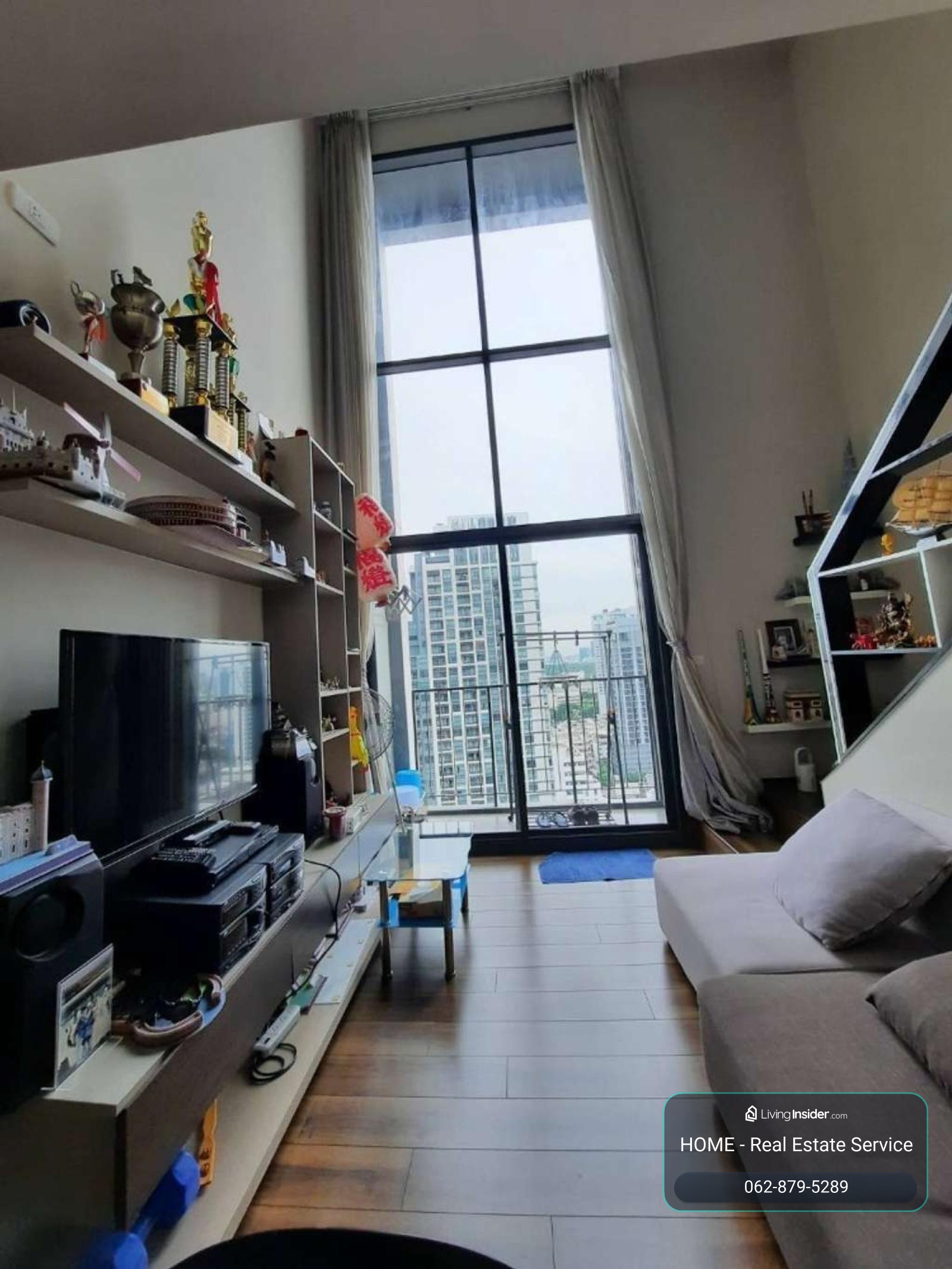Onyx Phahonyothin / Duplex 1 Bed (SALE WITH TENANT), ออนิกซ์ พหลโยธิน / ดูเพล็กซ์ 1 ห้องนอน (ขายพร้อมผู้เช่า) LPIN085 – รูปที่ 2