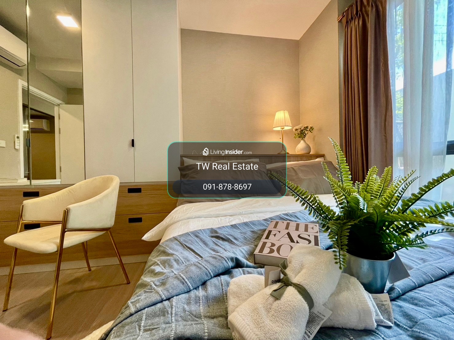ให้เช่า Quintara Phume Sukhumvit 39 | 2 ห้องนอน + Function Room | สวนส่วนตัว ห้องขนาดใหญ่พิเศษ 70 ตร.ม. ชั้น 1 อาคาร A หันหน้าทิศใต้ พร้อมพื้นที่สวนส่วนตัวที่เชื่อมต่อออกจากห้องโดยตรง ให้ความรู้สึกเหมือนมีพื้นที่พักอาศัยและสวนส่วนตัวในใจกลางเมือง – รูปที่ 4