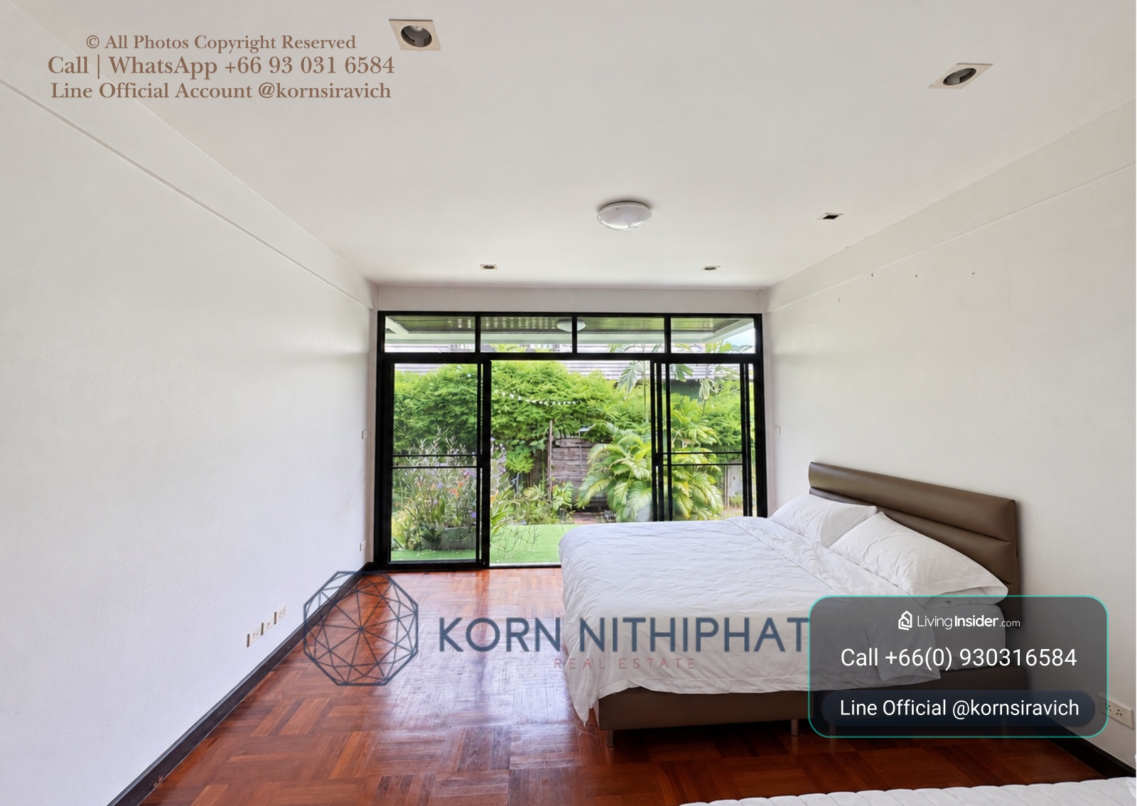 For Rent Pets Friendly Detached House in Rama 9 - Huay Kwang, Bangkok | Large Green Landscape with Outdoor Space for Your Pets  – รูปที่ 4