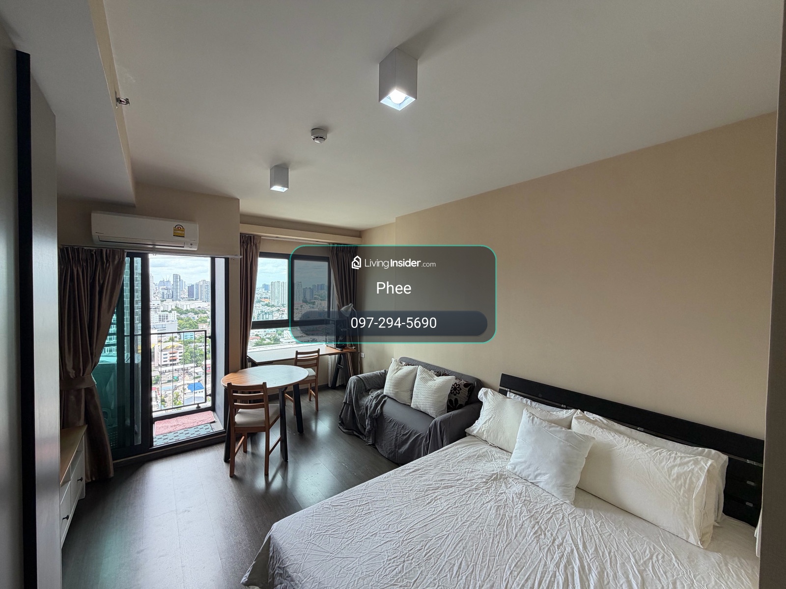 ให้เช่า Ideo Sukhumvit 93 ห้องชั้นสูง ราคาดีที่สุดในตึก เพียง 13,000 บาท/เดือน – รูปที่ 2