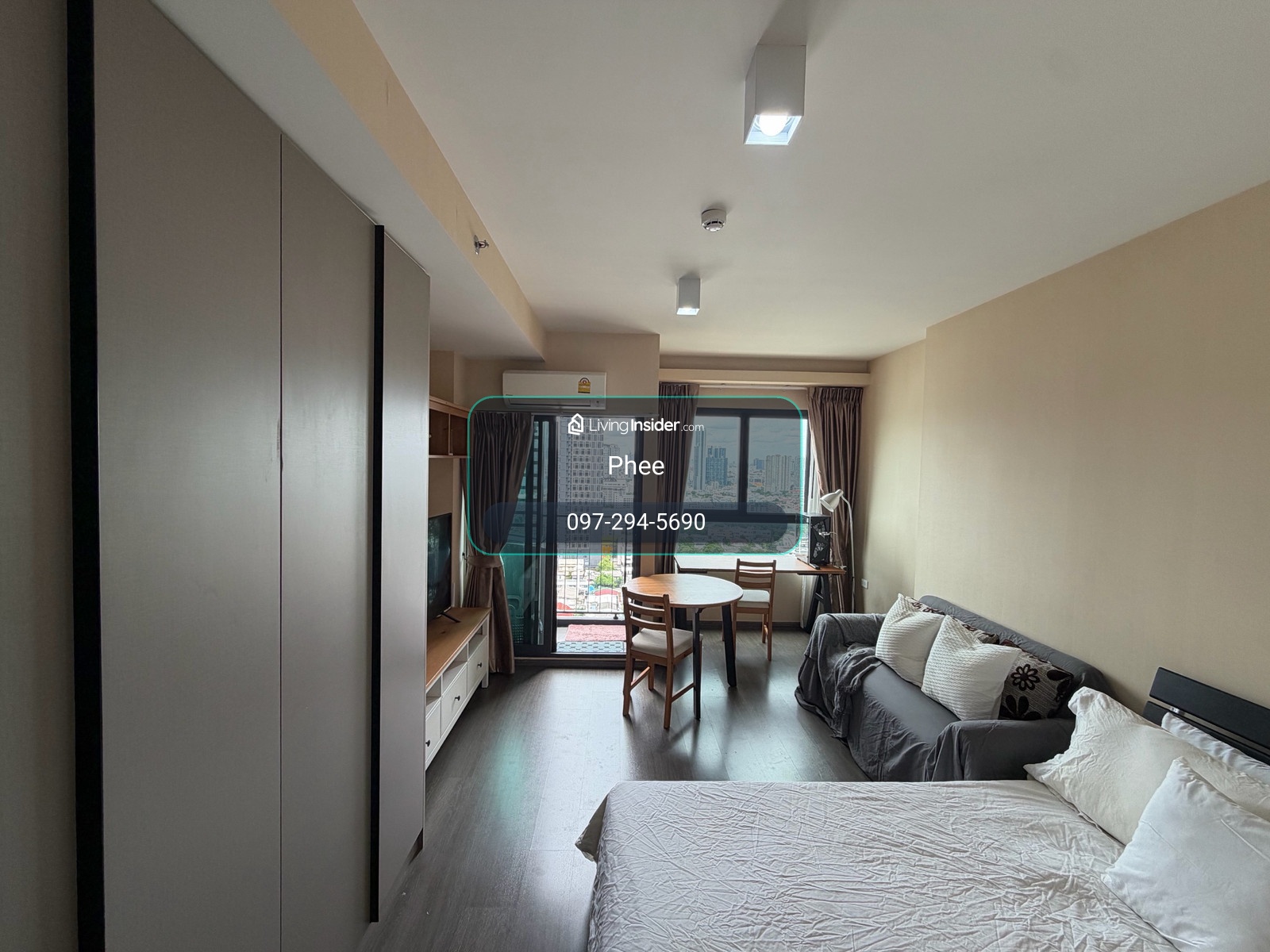 ให้เช่า Ideo Sukhumvit 93 ห้องชั้นสูง ราคาดีที่สุดในตึก เพียง 13,000 บาท/เดือน – รูปที่ 3