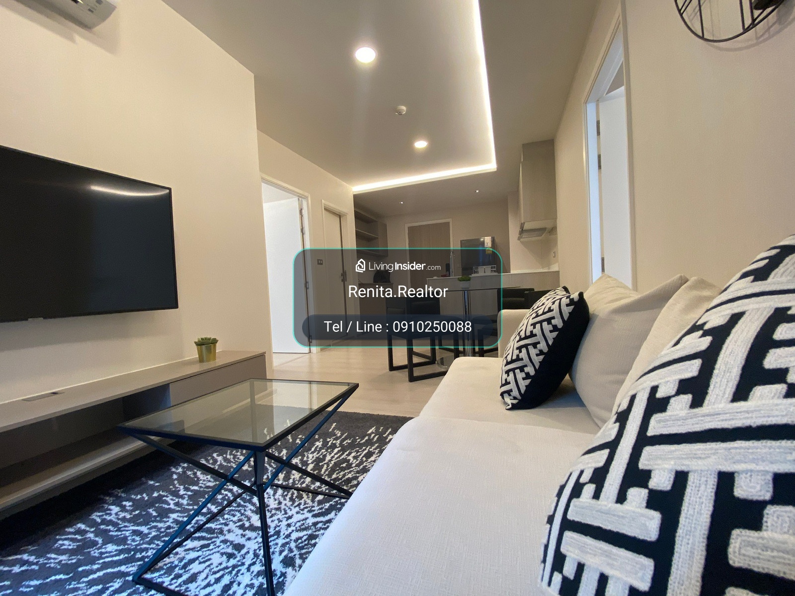 Condo for rent V Tara Sukhumvit 36 ​​• 65.50 sq m • 2 bedrooms, 2 bathrooms • Only 34,000 baht/month ✨ – รูปที่ 2