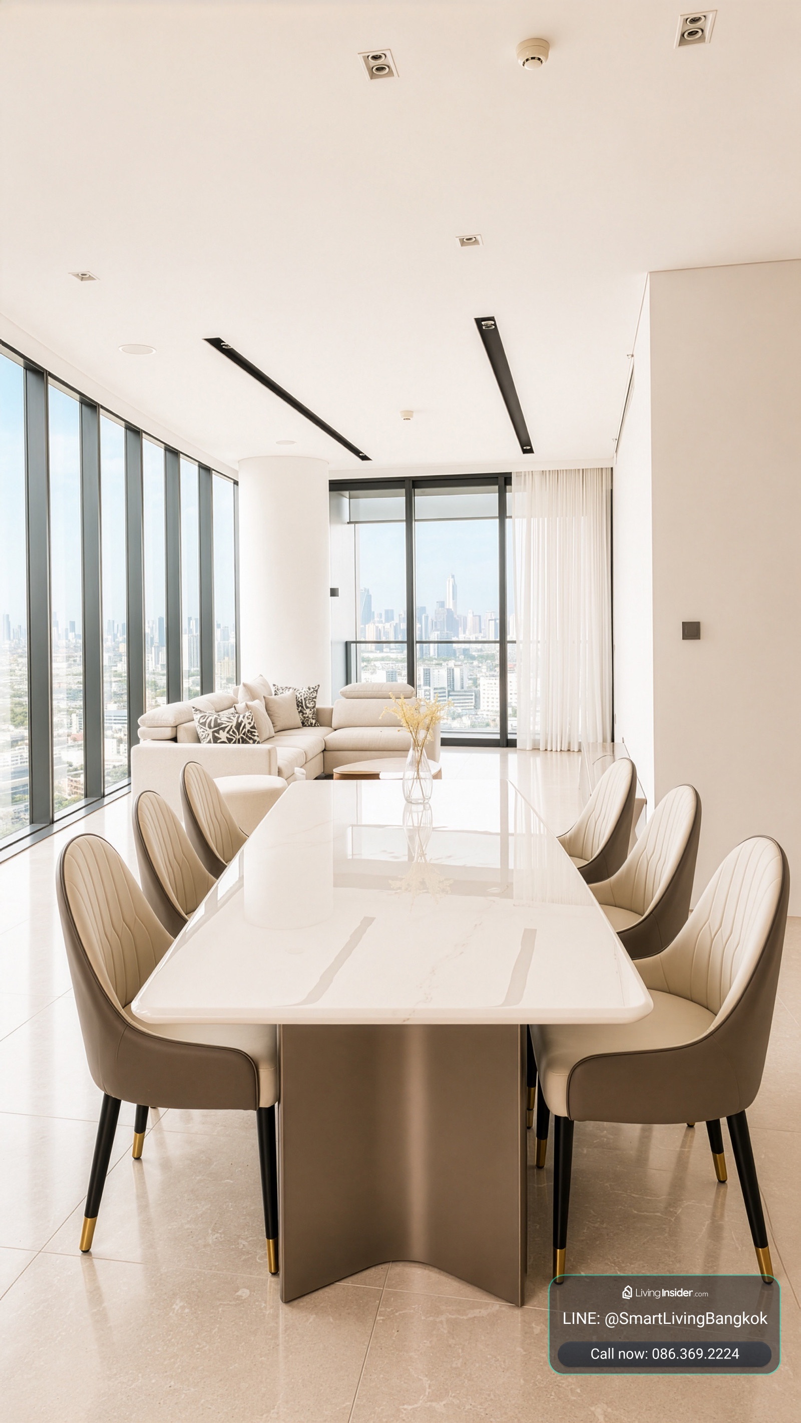 ให้เช่าคอนโดหรูริมแม่น้ำเจ้าพระยา Banyan Tree Residences Riverside Bangkok 2 ห้องนอน 178 ตร.ม. วิวแม่น้ำพาโนรามา ใกล้ ICONSIAM  – รูปที่ 4