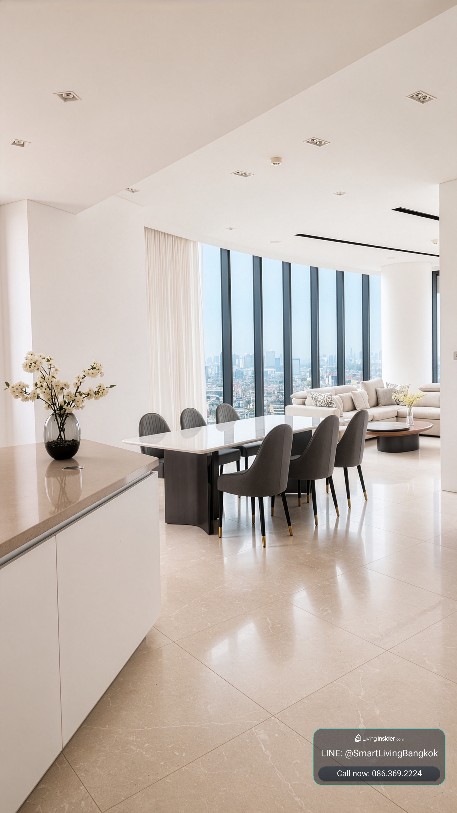 ให้เช่าคอนโดหรูริมแม่น้ำเจ้าพระยา Banyan Tree Residences Riverside Bangkok 2 ห้องนอน 178 ตร.ม. วิวแม่น้ำพาโนรามา ใกล้ ICONSIAM  – รูปที่ 2