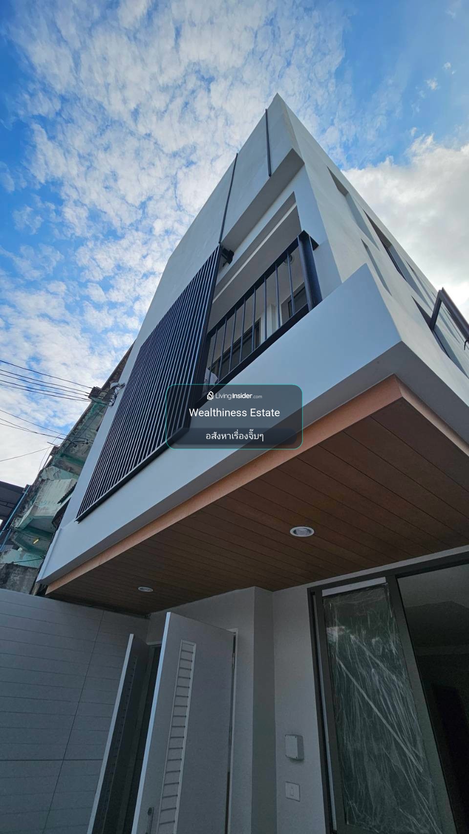 3-story townhome, back side, 44 sq m, 300 sq m., completely renovated. Rattanathani Village, Bangna-Trad, Km. 8, opposite Mega Bangna, parking for 4 cars, 087-808-3690 – รูปที่ 4
