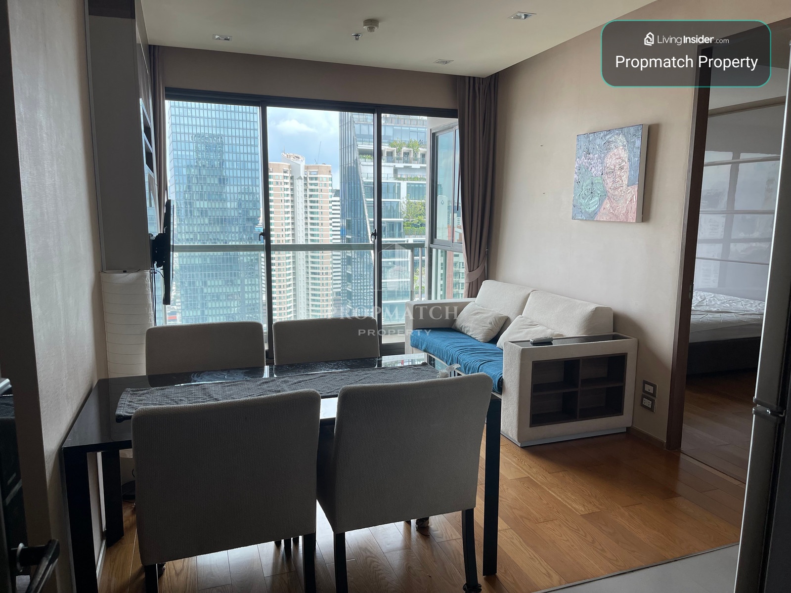 ✨Flash Deal ✨ The Address Sathorn (2Bed 2Bath 66SQM.) พร้อมอยู่ ! เพียง 49,000 บาทต่อเดือน Tel.0981315848 @propmatch  – รูปที่ 2