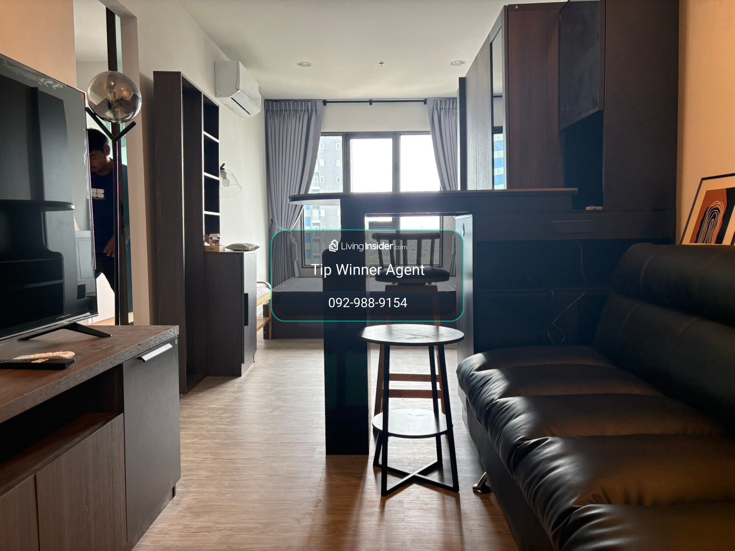 ให้เช่า Regent Home Wutthakat (รีเจ้นท์ โฮม วุฒากาศ) ตึกB ชั้น 19 เฟอร์ครบ ห้องใหม่ – รูปที่ 4