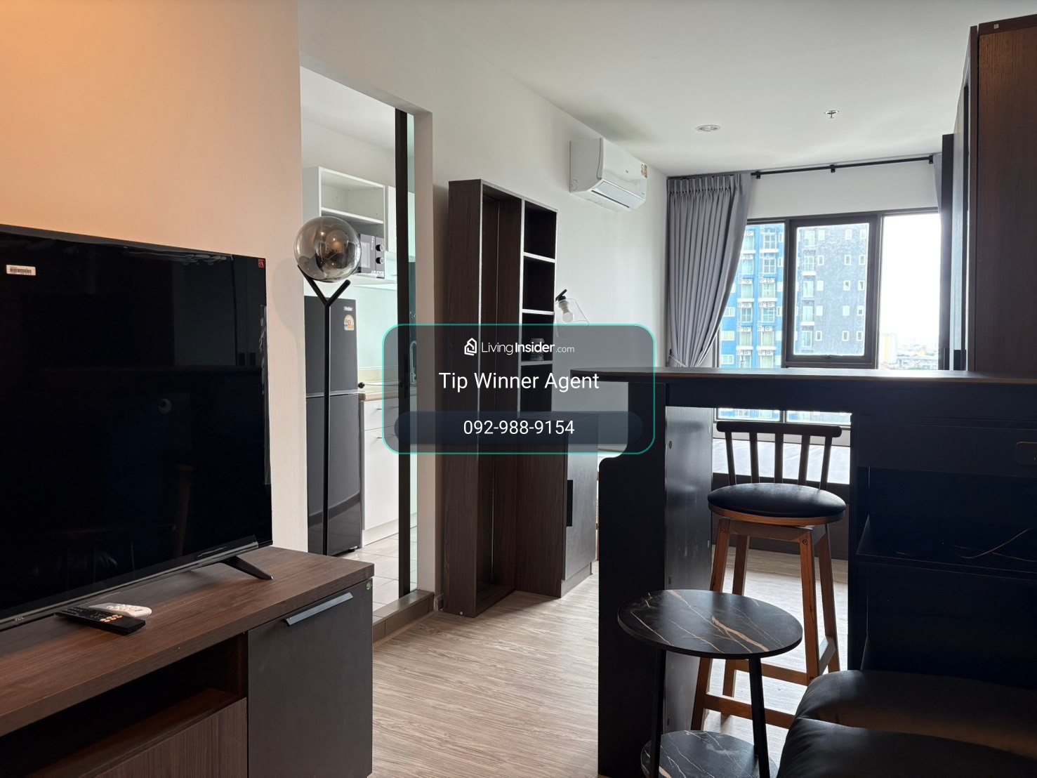 ให้เช่า Regent Home Wutthakat (รีเจ้นท์ โฮม วุฒากาศ) ตึกB ชั้น 19 เฟอร์ครบ ห้องใหม่ – รูปที่ 2